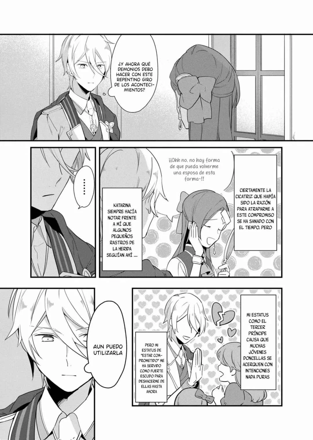 Otome Game no Hametsu Flag shika nai Akuyaku Reijou ni Tensei shite shimatta... Zettai Zetsumei! Hametsu Sunzen Hen Capítulo 2 - Page 9