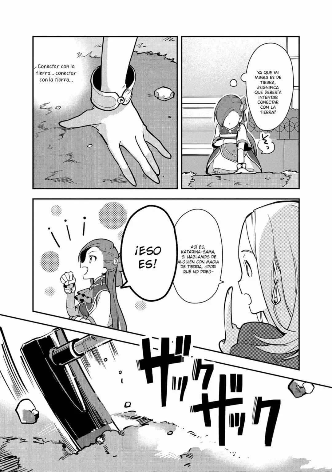 Otome Game no Hametsu Flag shika nai Akuyaku Reijou ni Tensei shite shimatta... Zettai Zetsumei! Hametsu Sunzen Hen Capítulo 4 - Page 11