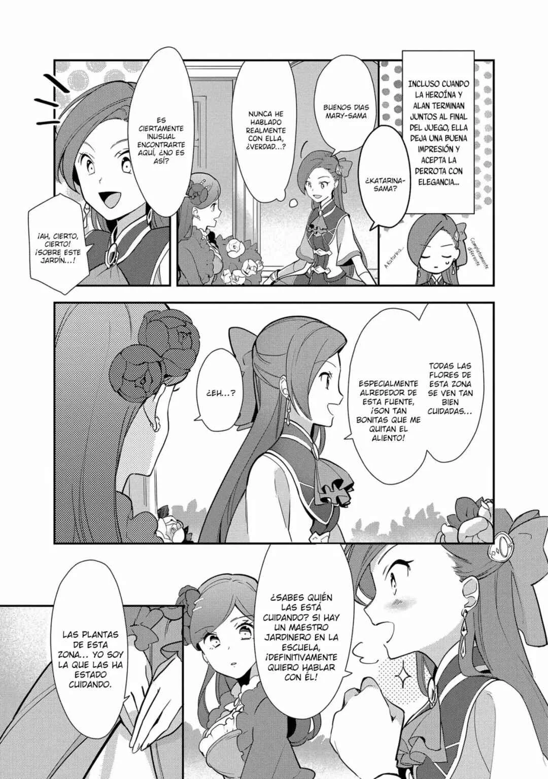 Otome Game no Hametsu Flag shika nai Akuyaku Reijou ni Tensei shite shimatta... Zettai Zetsumei! Hametsu Sunzen Hen Capítulo 4 - Page 17