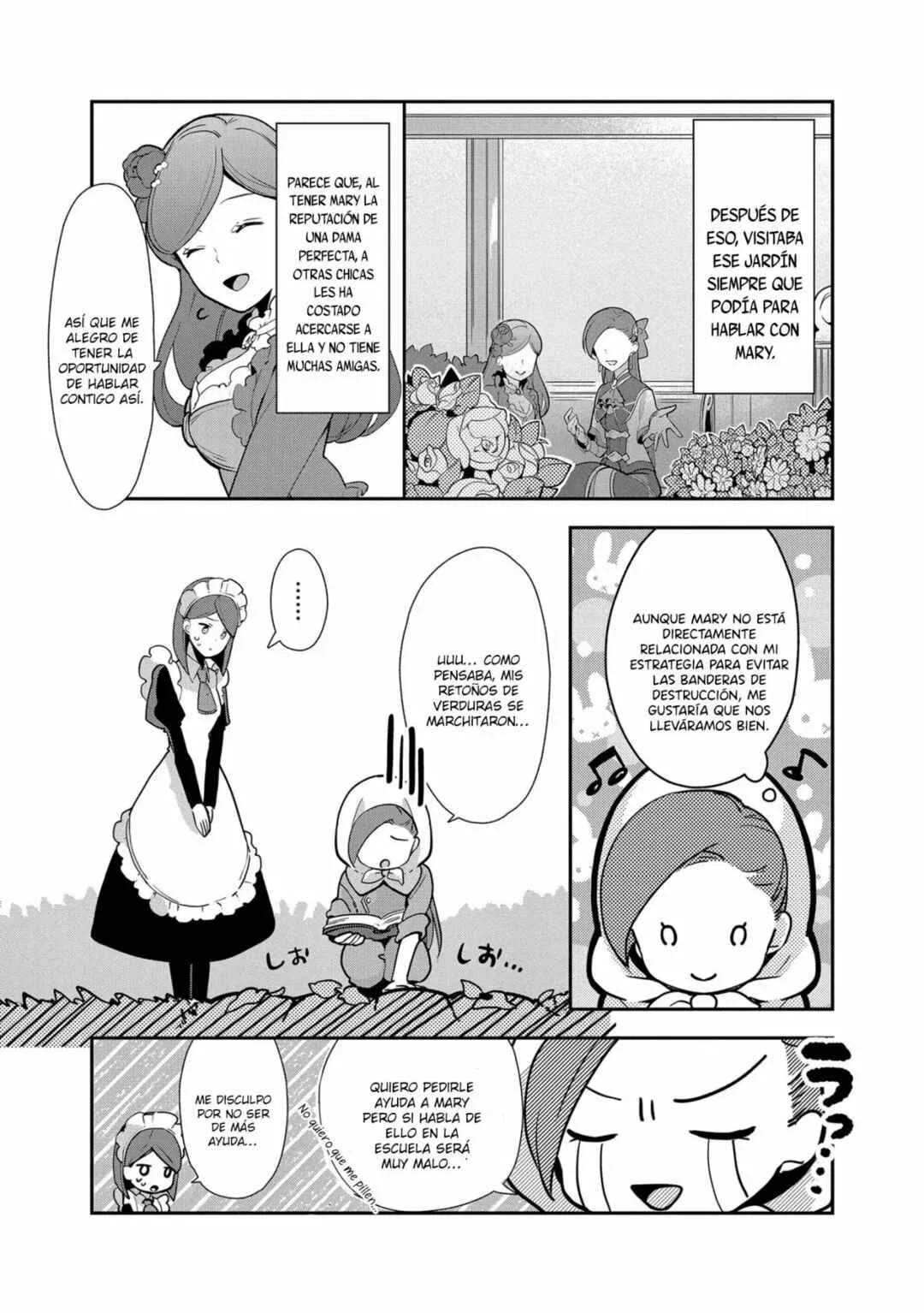 Otome Game no Hametsu Flag shika nai Akuyaku Reijou ni Tensei shite shimatta... Zettai Zetsumei! Hametsu Sunzen Hen Capítulo 4 - Page 19