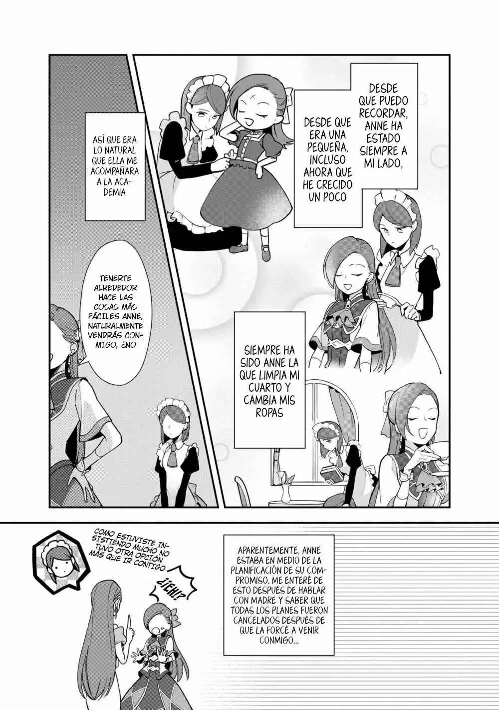 Otome Game no Hametsu Flag shika nai Akuyaku Reijou ni Tensei shite shimatta... Zettai Zetsumei! Hametsu Sunzen Hen Capítulo 5: La debilidad de Gerald - Page 3