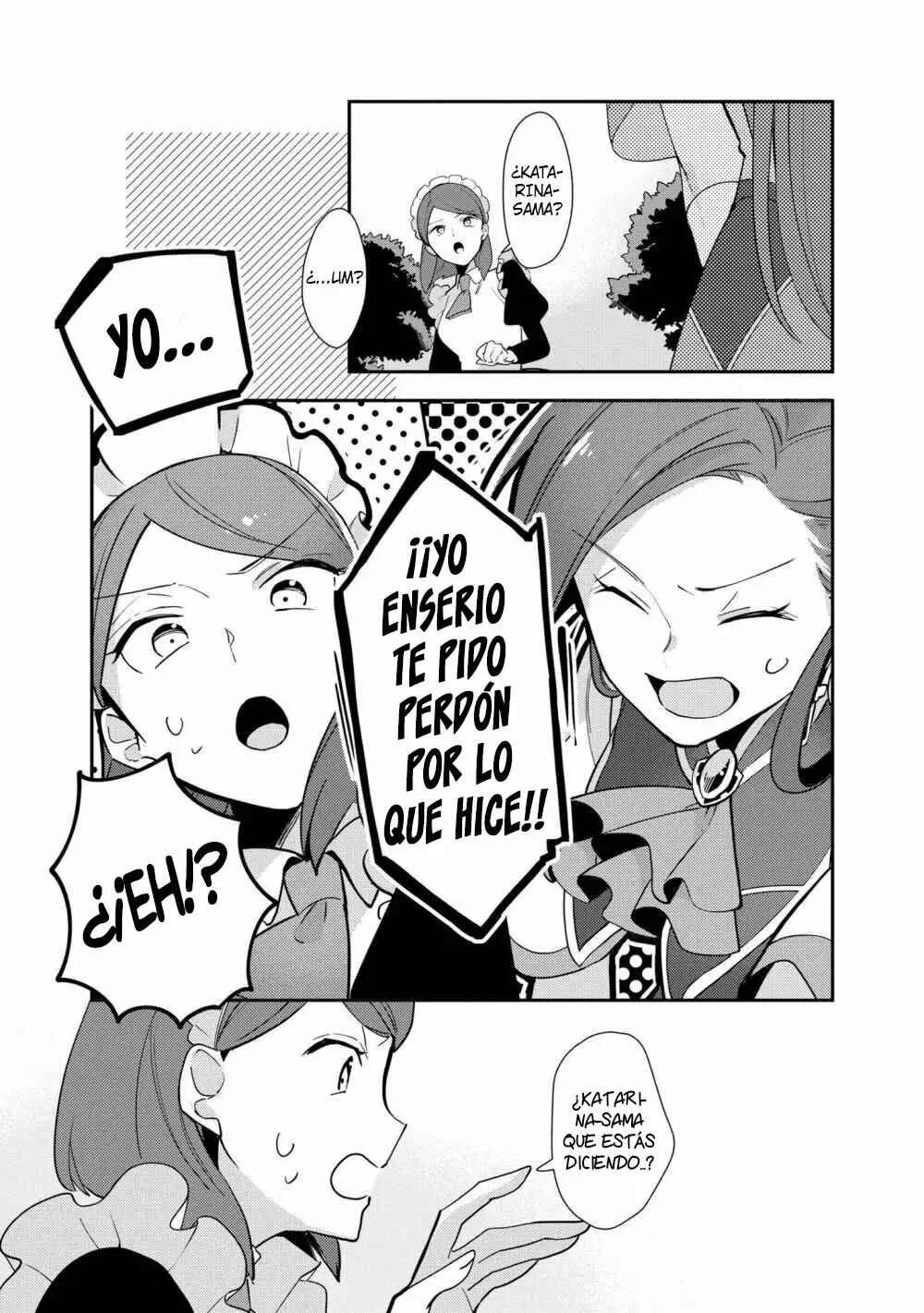 Otome Game no Hametsu Flag shika nai Akuyaku Reijou ni Tensei shite shimatta... Zettai Zetsumei! Hametsu Sunzen Hen Capítulo 5: La debilidad de Gerald - Page 5