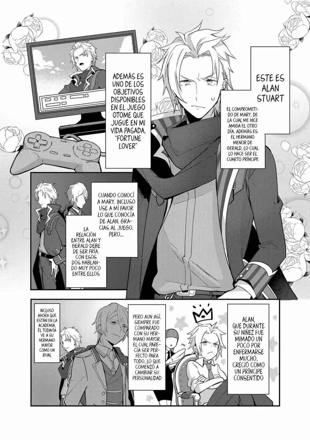 Otome Game no Hametsu Flag shika nai Akuyaku Reijou ni Tensei shite shimatta... Zettai Zetsumei! Hametsu Sunzen Hen Capítulo 5: La debilidad de Gerald - Page 12