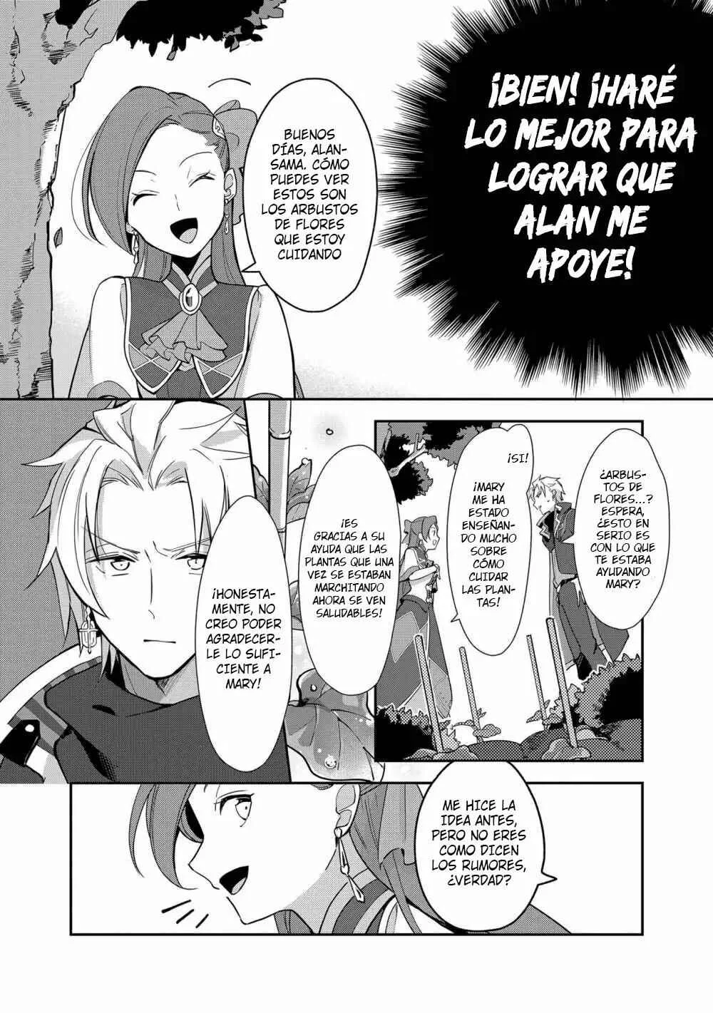 Otome Game no Hametsu Flag shika nai Akuyaku Reijou ni Tensei shite shimatta... Zettai Zetsumei! Hametsu Sunzen Hen Capítulo 5: La debilidad de Gerald - Page 14