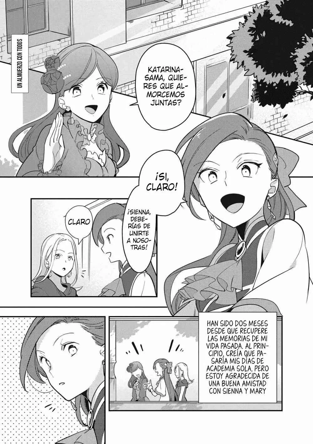 Otome Game no Hametsu Flag shika nai Akuyaku Reijou ni Tensei shite shimatta... Zettai Zetsumei! Hametsu Sunzen Hen Capítulo 6: Una disculpa sincera - Page 1