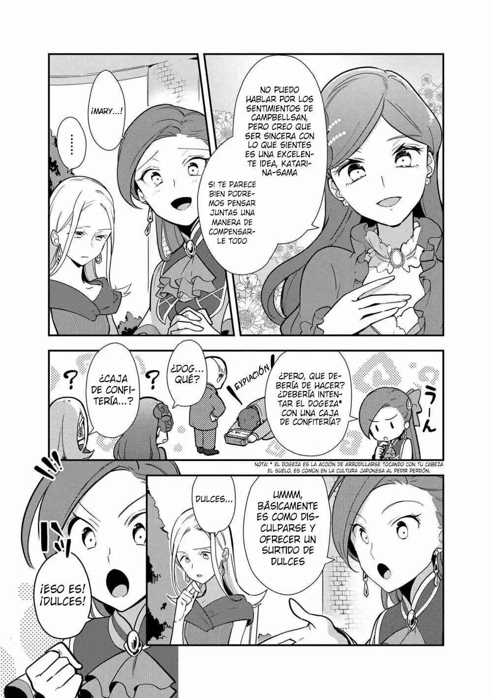 Otome Game no Hametsu Flag shika nai Akuyaku Reijou ni Tensei shite shimatta... Zettai Zetsumei! Hametsu Sunzen Hen Capítulo 6: Una disculpa sincera - Page 5