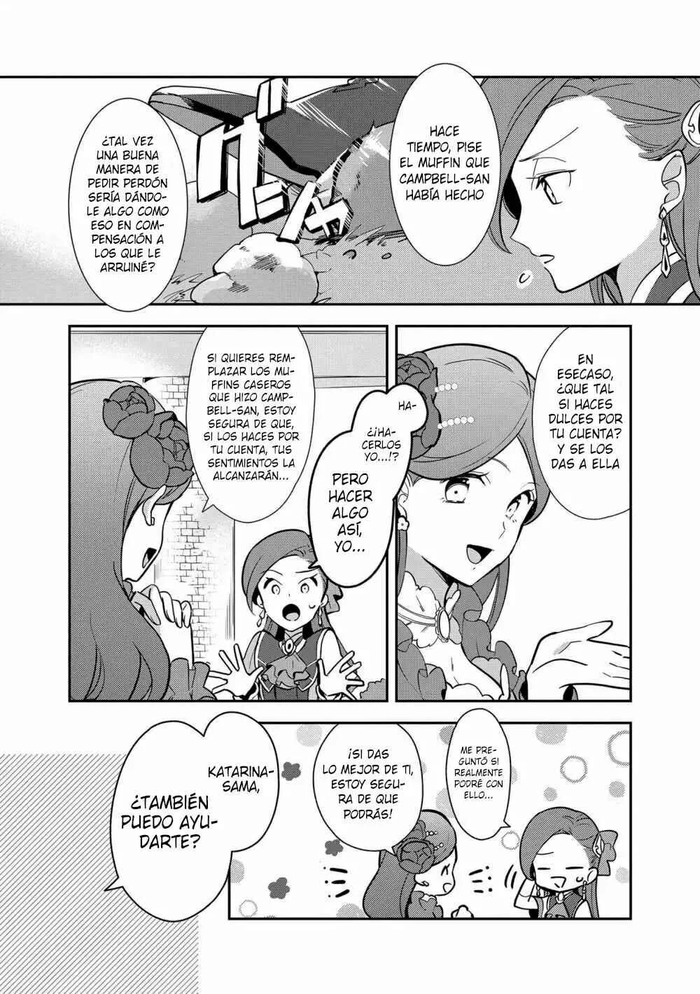 Otome Game no Hametsu Flag shika nai Akuyaku Reijou ni Tensei shite shimatta... Zettai Zetsumei! Hametsu Sunzen Hen Capítulo 6: Una disculpa sincera - Page 6
