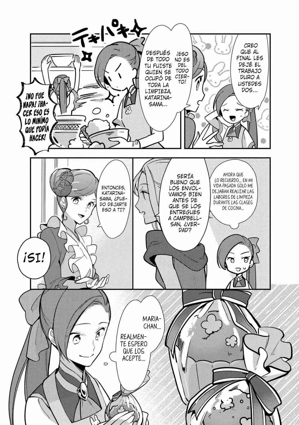 Otome Game no Hametsu Flag shika nai Akuyaku Reijou ni Tensei shite shimatta... Zettai Zetsumei! Hametsu Sunzen Hen Capítulo 6: Una disculpa sincera - Page 13