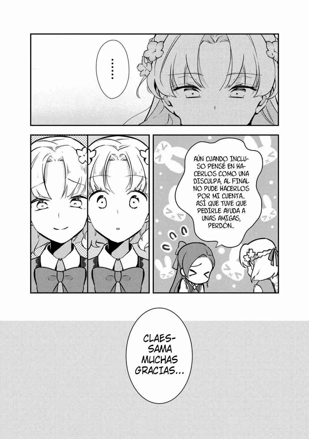 Otome Game no Hametsu Flag shika nai Akuyaku Reijou ni Tensei shite shimatta... Zettai Zetsumei! Hametsu Sunzen Hen Capítulo 6: Una disculpa sincera - Page 20