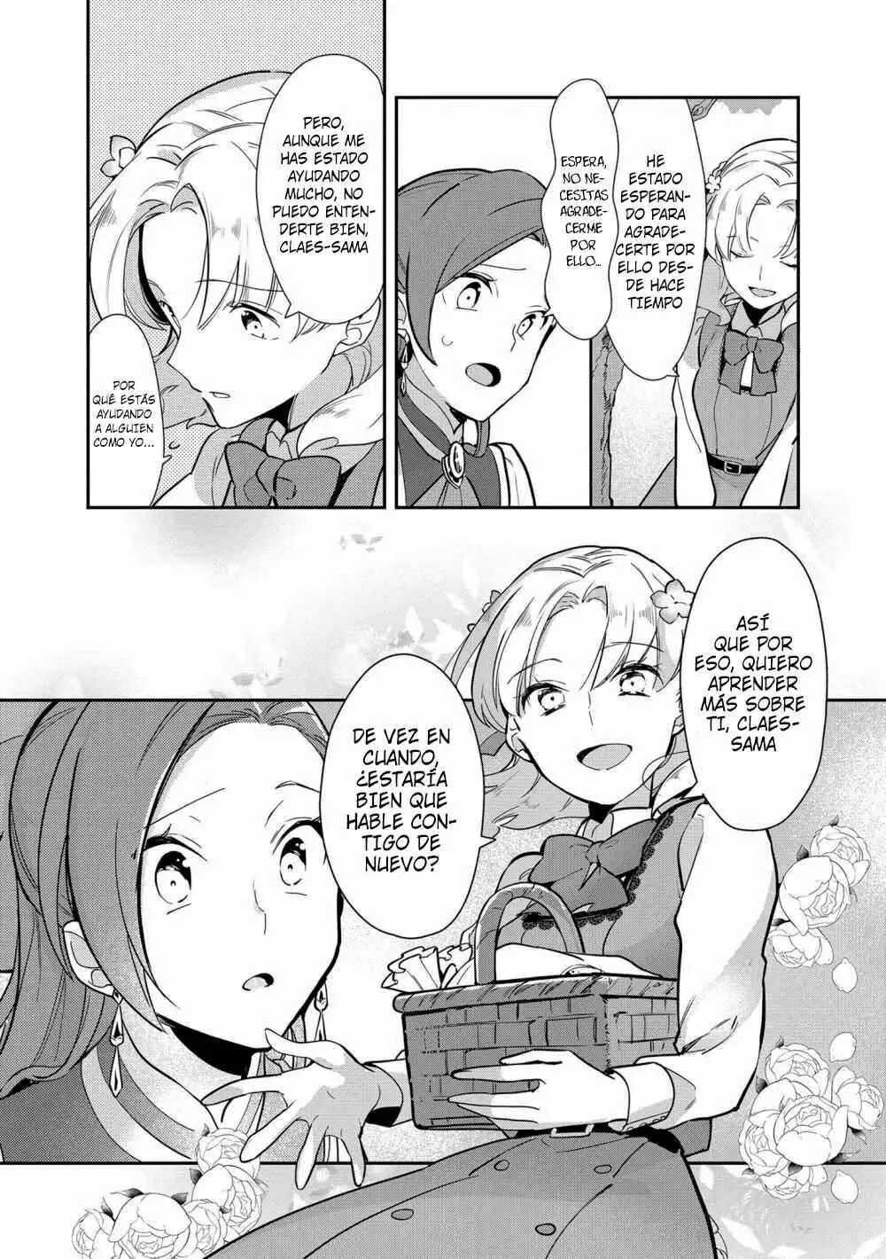 Otome Game no Hametsu Flag shika nai Akuyaku Reijou ni Tensei shite shimatta... Zettai Zetsumei! Hametsu Sunzen Hen Capítulo 6: Una disculpa sincera - Page 22
