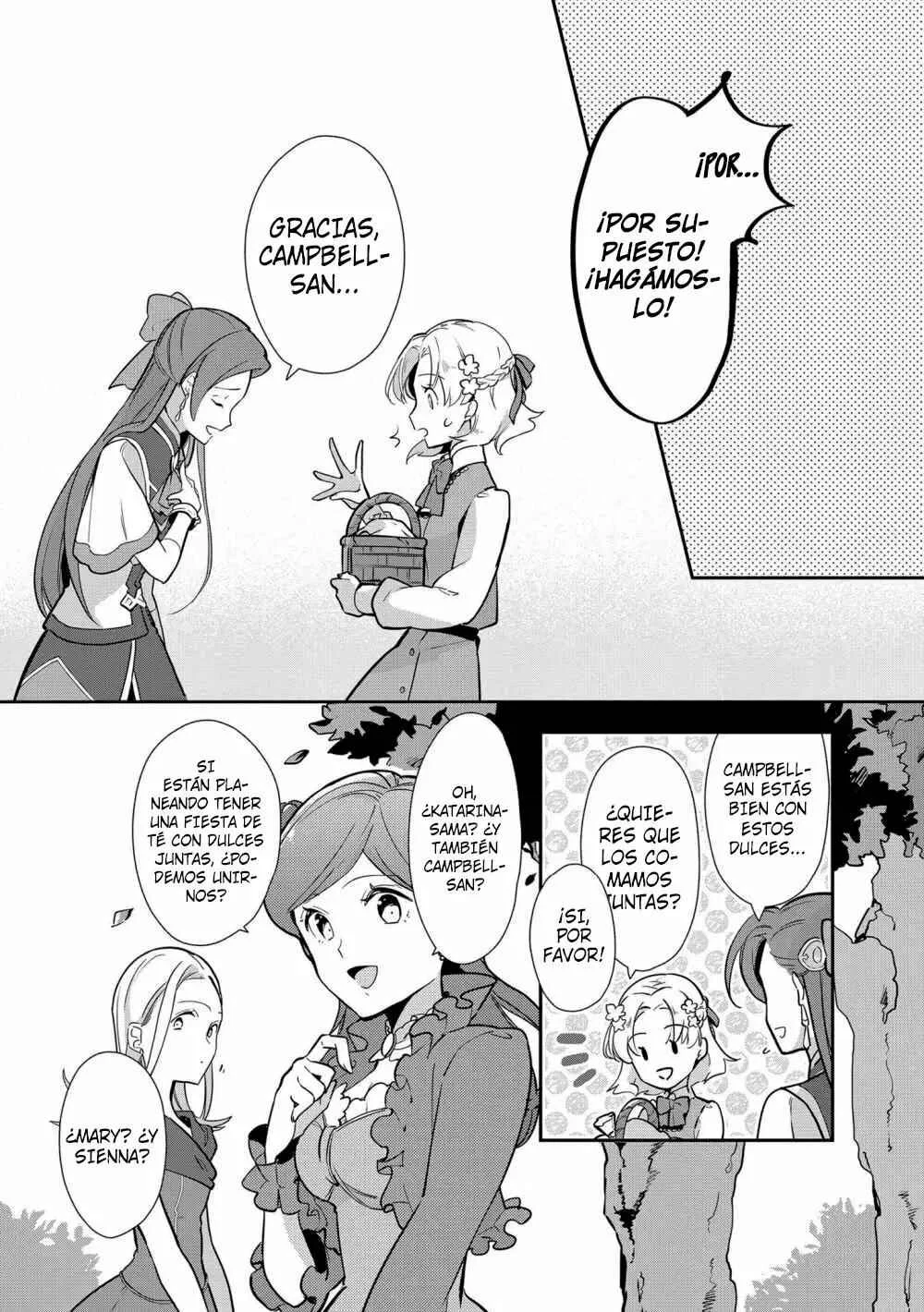 Otome Game no Hametsu Flag shika nai Akuyaku Reijou ni Tensei shite shimatta... Zettai Zetsumei! Hametsu Sunzen Hen Capítulo 6: Una disculpa sincera - Page 23
