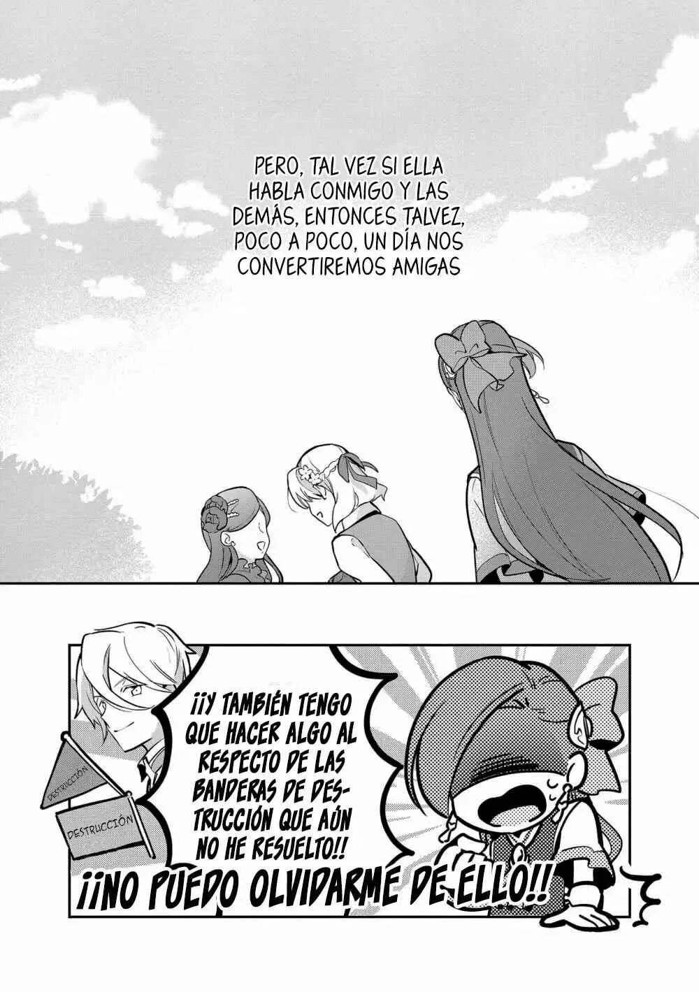 Otome Game no Hametsu Flag shika nai Akuyaku Reijou ni Tensei shite shimatta... Zettai Zetsumei! Hametsu Sunzen Hen Capítulo 6: Una disculpa sincera - Page 25