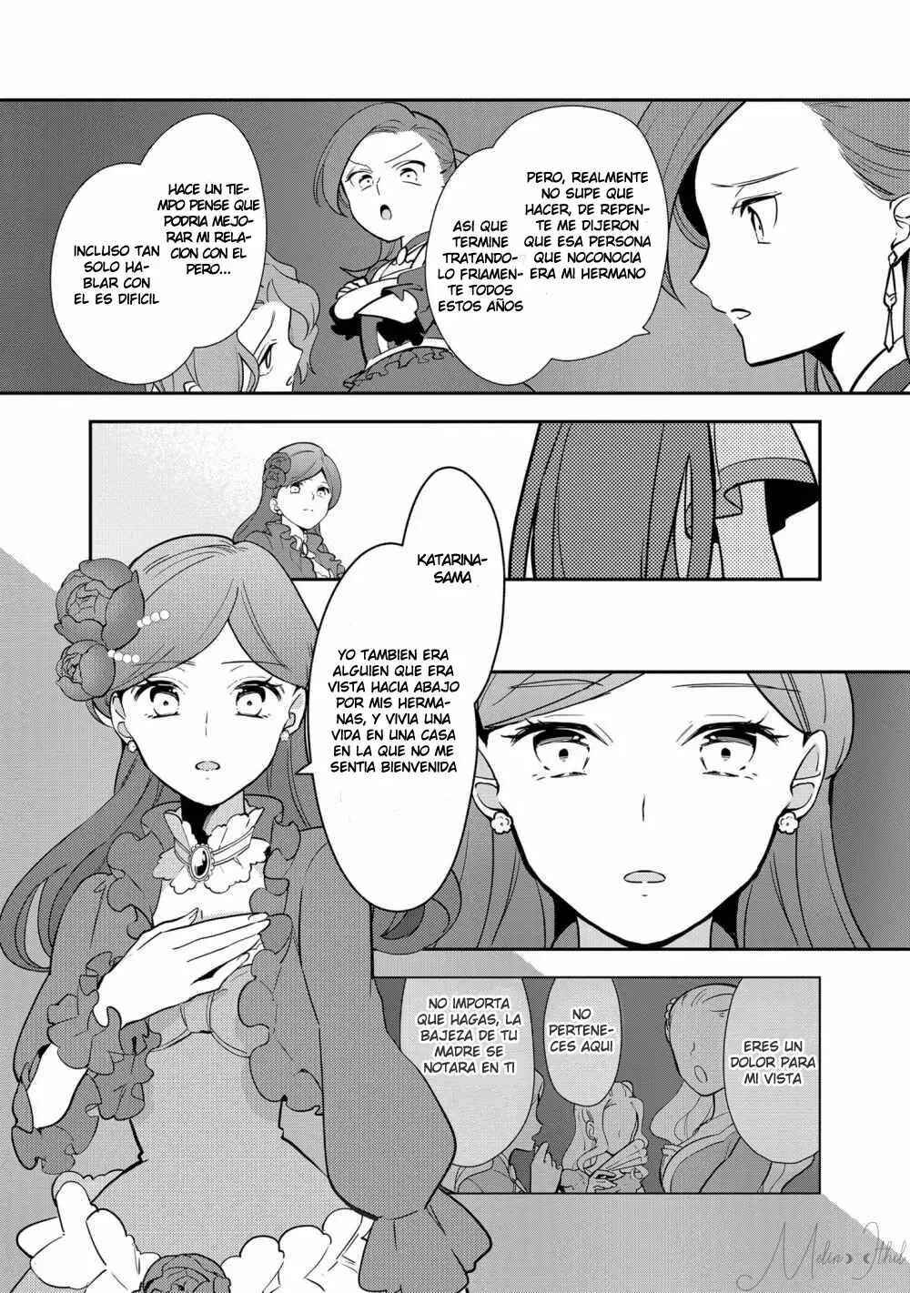 Otome Game no Hametsu Flag shika nai Akuyaku Reijou ni Tensei shite shimatta... Zettai Zetsumei! Hametsu Sunzen Hen Capítulo 7 - Page 13