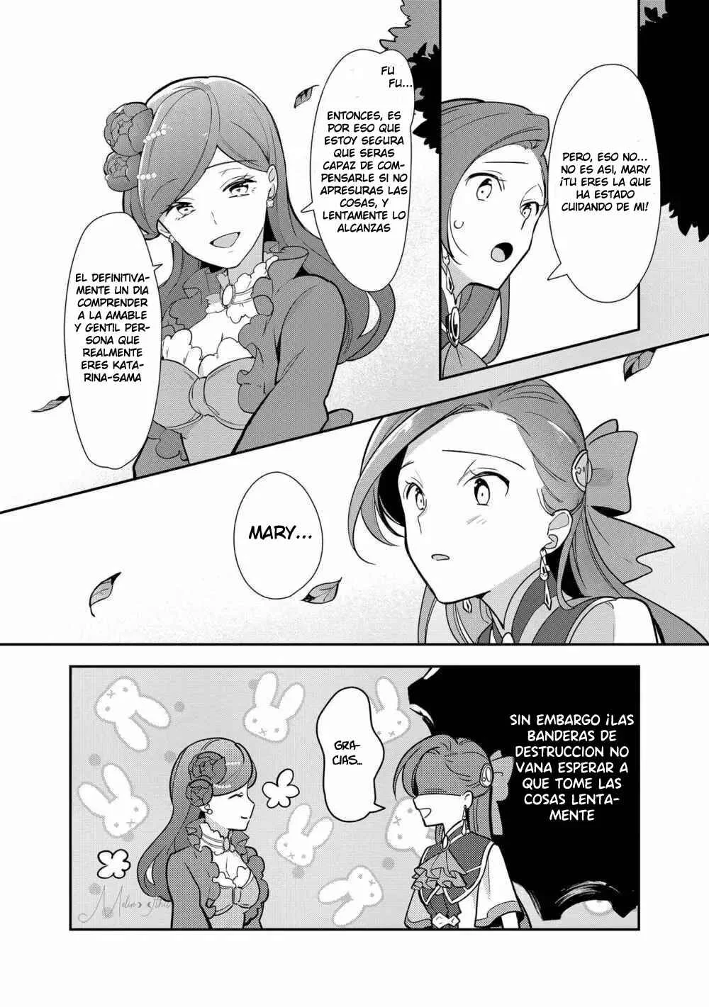 Otome Game no Hametsu Flag shika nai Akuyaku Reijou ni Tensei shite shimatta... Zettai Zetsumei! Hametsu Sunzen Hen Capítulo 7 - Page 16