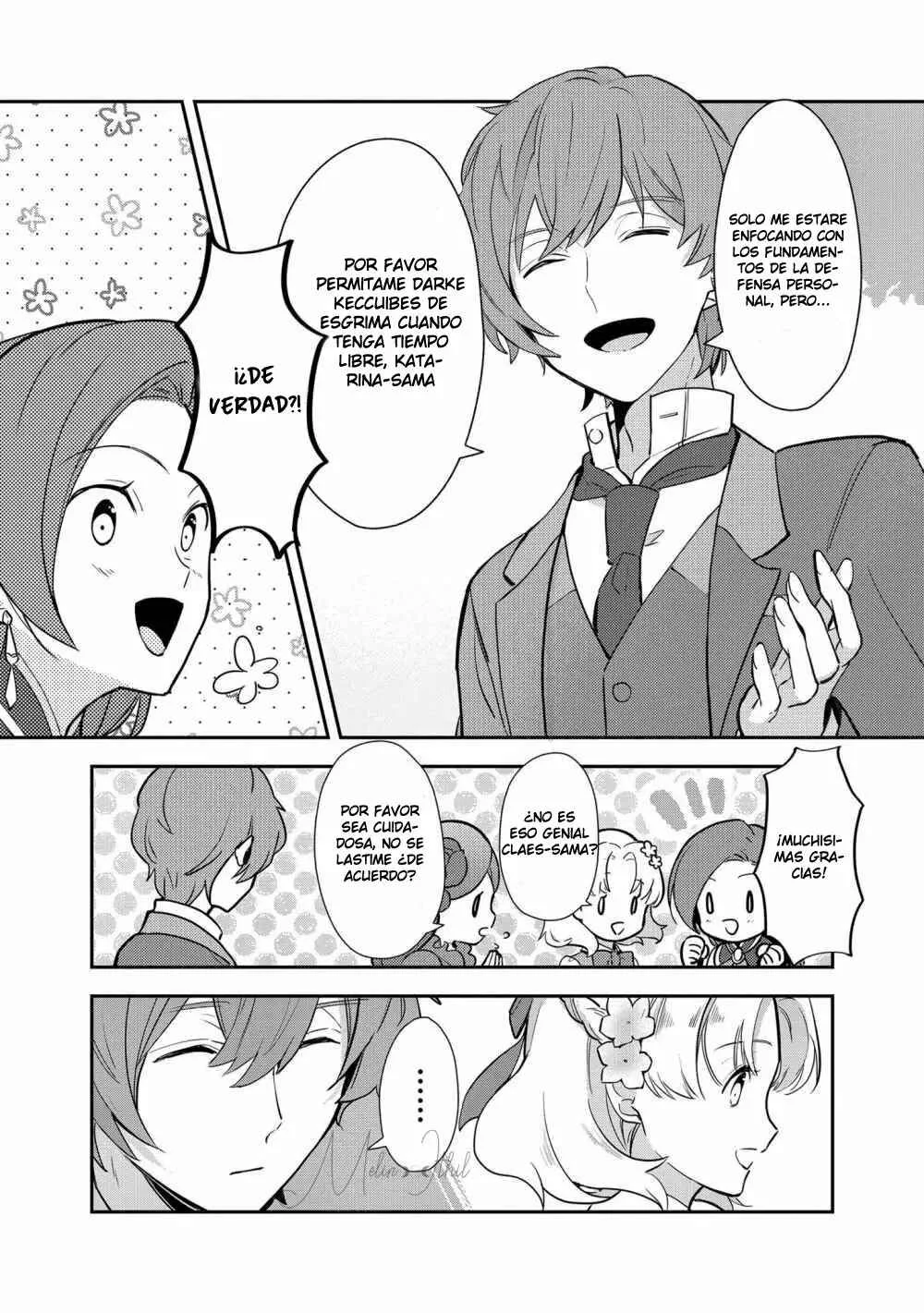Otome Game no Hametsu Flag shika nai Akuyaku Reijou ni Tensei shite shimatta... Zettai Zetsumei! Hametsu Sunzen Hen Capítulo 7 - Page 23