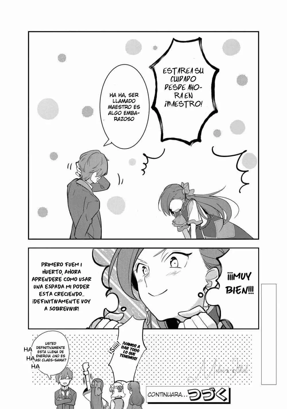 Otome Game no Hametsu Flag shika nai Akuyaku Reijou ni Tensei shite shimatta... Zettai Zetsumei! Hametsu Sunzen Hen Capítulo 7 - Page 24