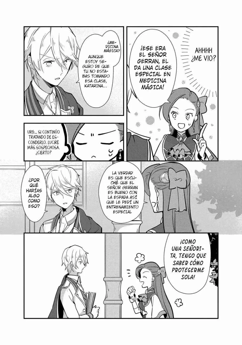 Otome Game no Hametsu Flag shika nai Akuyaku Reijou ni Tensei shite shimatta... Zettai Zetsumei! Hametsu Sunzen Hen Capítulo 8: Un corazón cerrado - Page 5