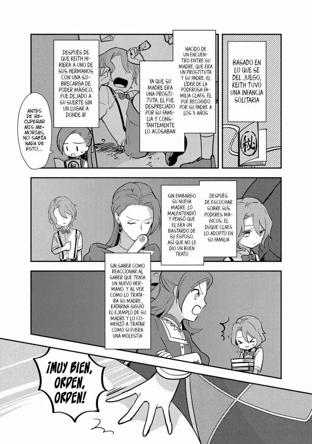 Otome Game no Hametsu Flag shika nai Akuyaku Reijou ni Tensei shite shimatta... Zettai Zetsumei! Hametsu Sunzen Hen Capítulo 8: Un corazón cerrado - Page 12