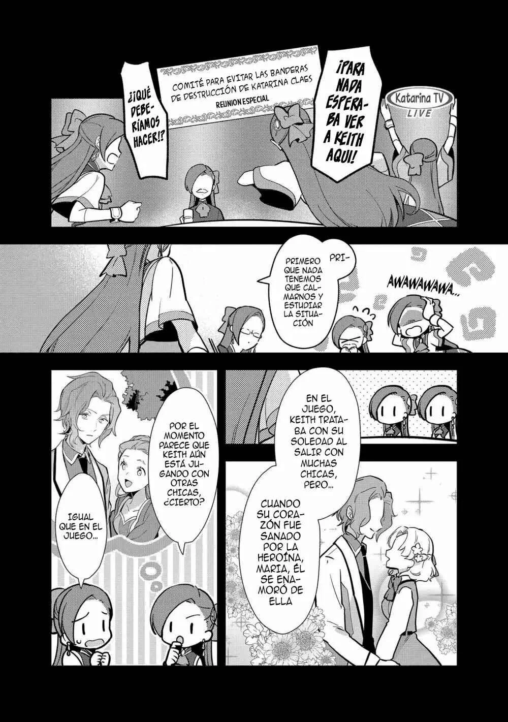 Otome Game no Hametsu Flag shika nai Akuyaku Reijou ni Tensei shite shimatta... Zettai Zetsumei! Hametsu Sunzen Hen Capítulo 8: Un corazón cerrado - Page 13