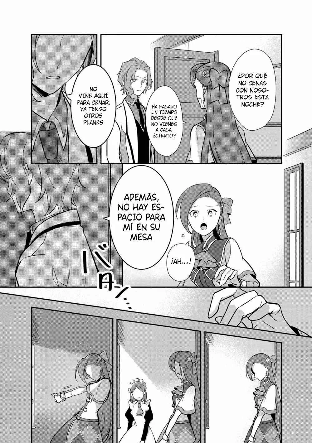 Otome Game no Hametsu Flag shika nai Akuyaku Reijou ni Tensei shite shimatta... Zettai Zetsumei! Hametsu Sunzen Hen Capítulo 8: Un corazón cerrado - Page 17