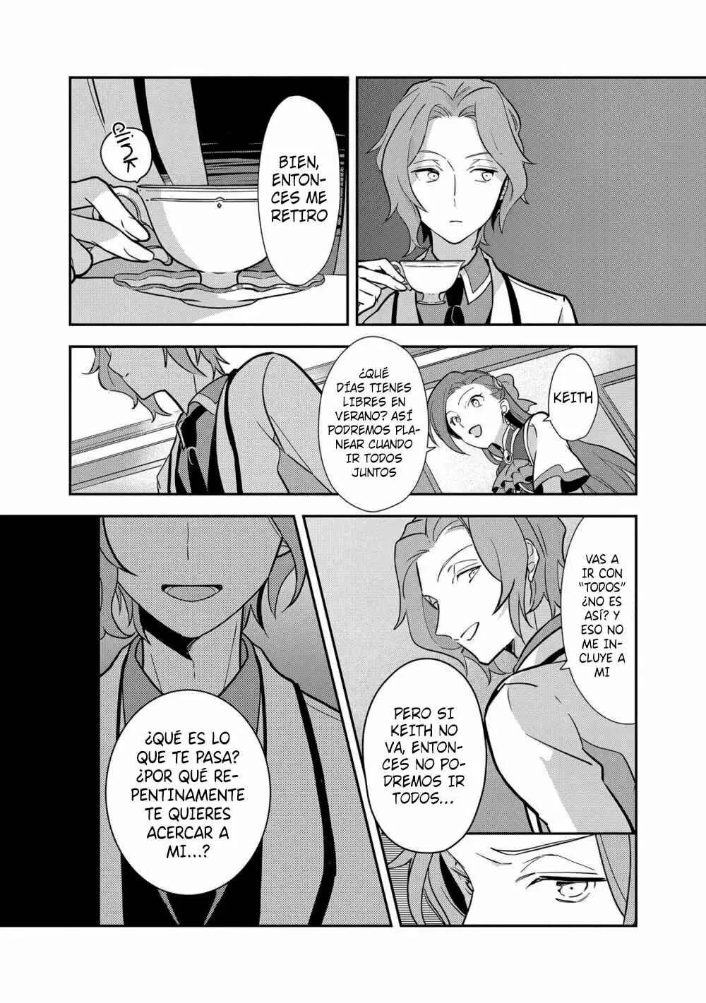 Otome Game no Hametsu Flag shika nai Akuyaku Reijou ni Tensei shite shimatta... Zettai Zetsumei! Hametsu Sunzen Hen Capítulo 8: Un corazón cerrado - Page 22