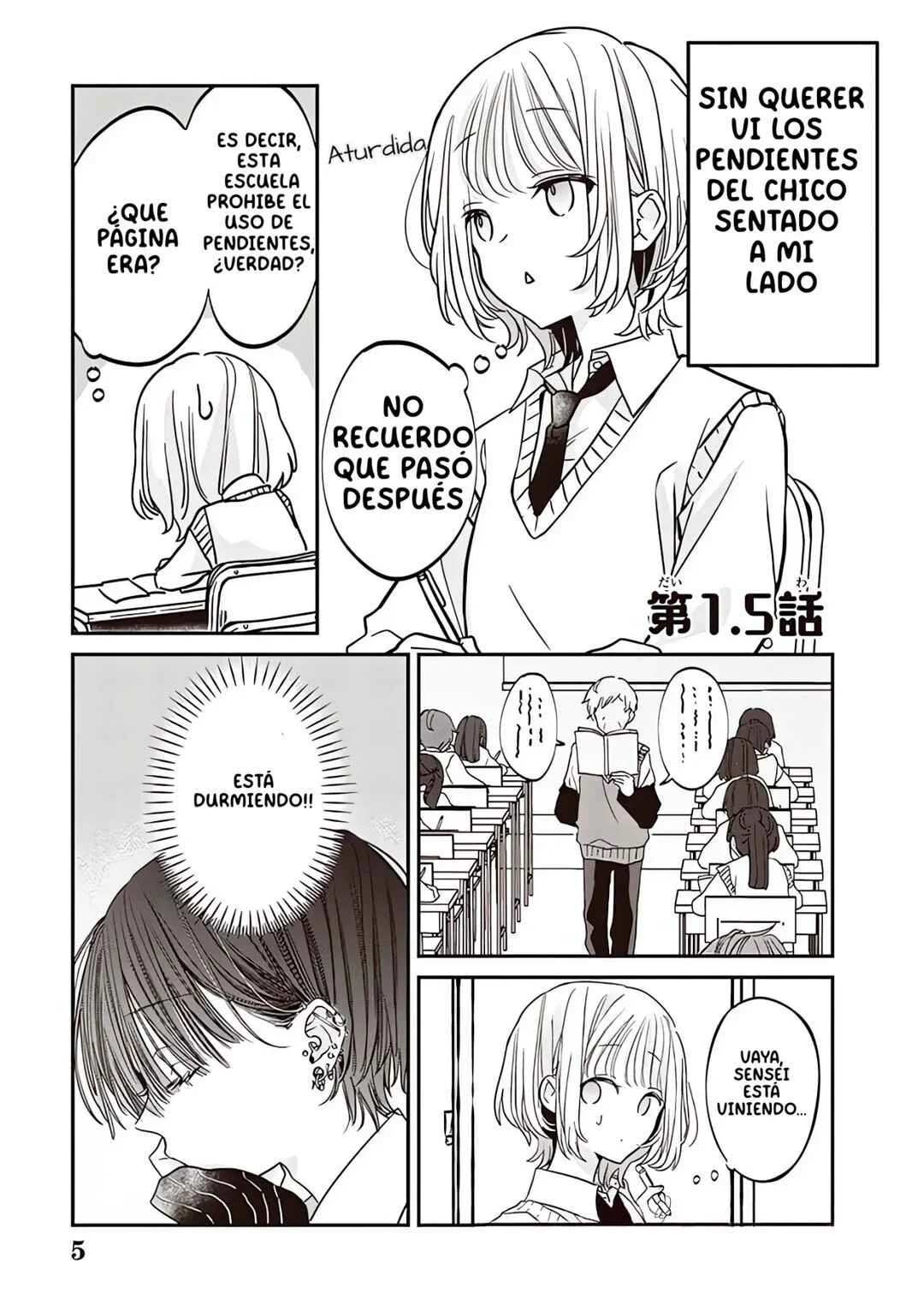 Otonashi-sou na Danshi no Tondemonai Himitsu wo Shite Shimatta Capítulo 1.5 - Page 1