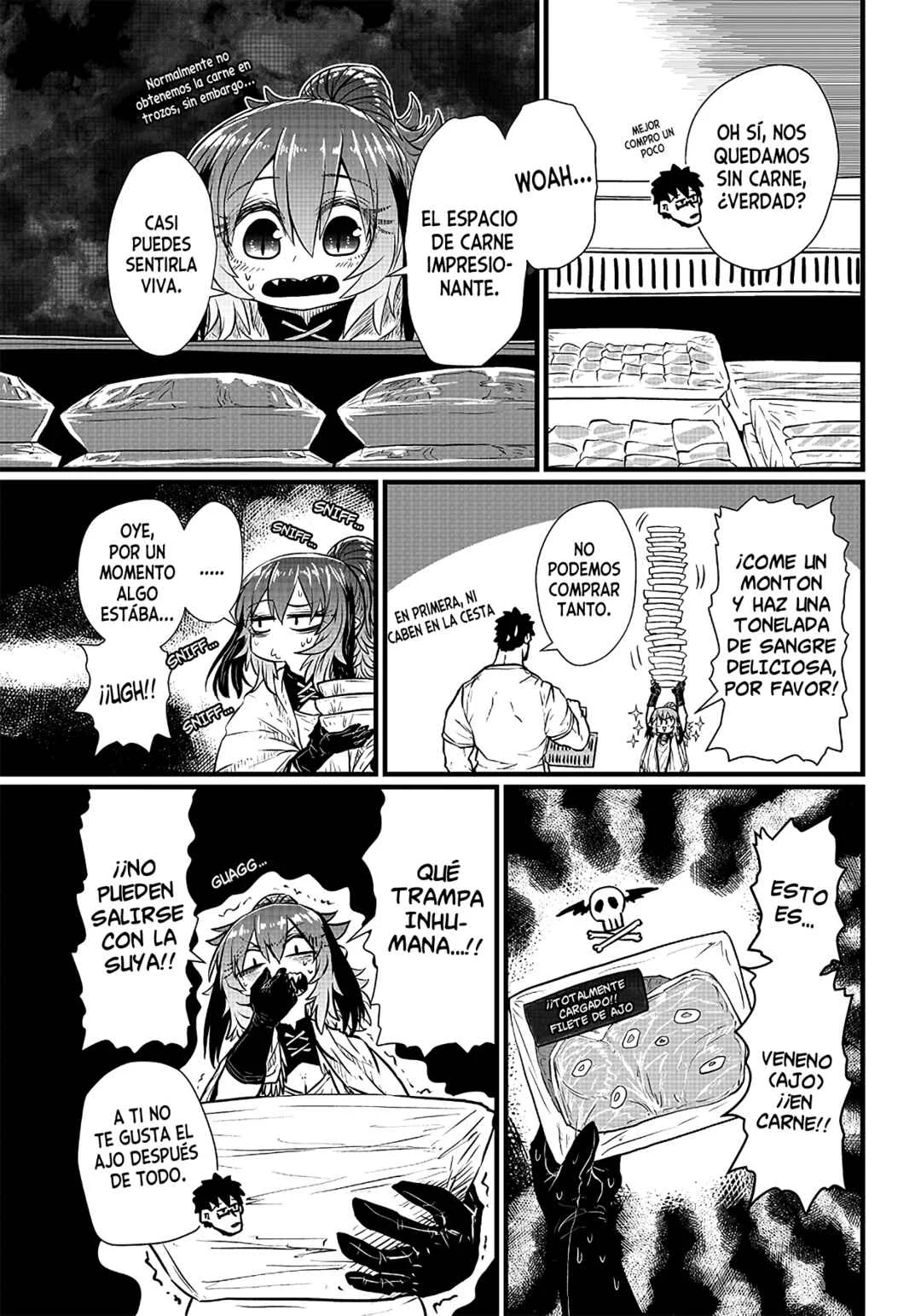 Oyaku ni Tatsu no de Chi o Kudasai Capítulo 3: ¡Es un disfraz perfecto! - Page 7