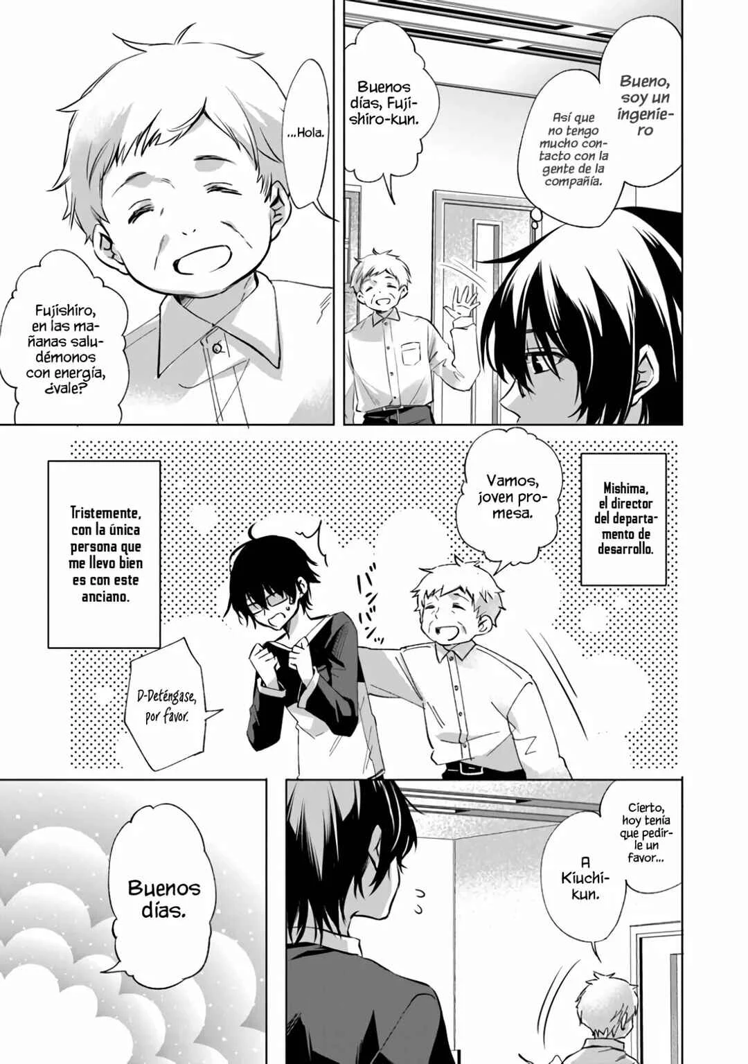 Ponkotsu Kawaii Mamiya-san: Shanai no Bijin Kouhou ga Tonari no Seki ni Isuwaru Ken Capítulo 1 - Page 7