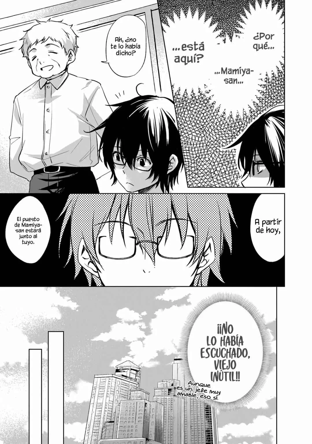 Ponkotsu Kawaii Mamiya-san: Shanai no Bijin Kouhou ga Tonari no Seki ni Isuwaru Ken Capítulo 1 - Page 11