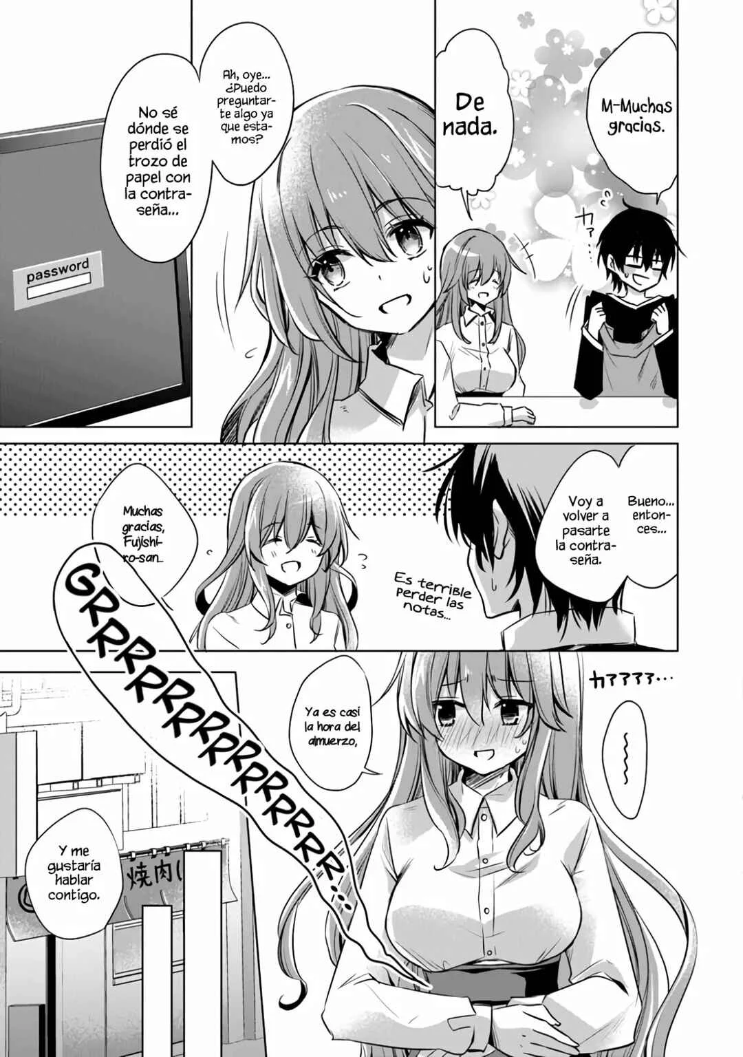 Ponkotsu Kawaii Mamiya-san: Shanai no Bijin Kouhou ga Tonari no Seki ni Isuwaru Ken Capítulo 1 - Page 17