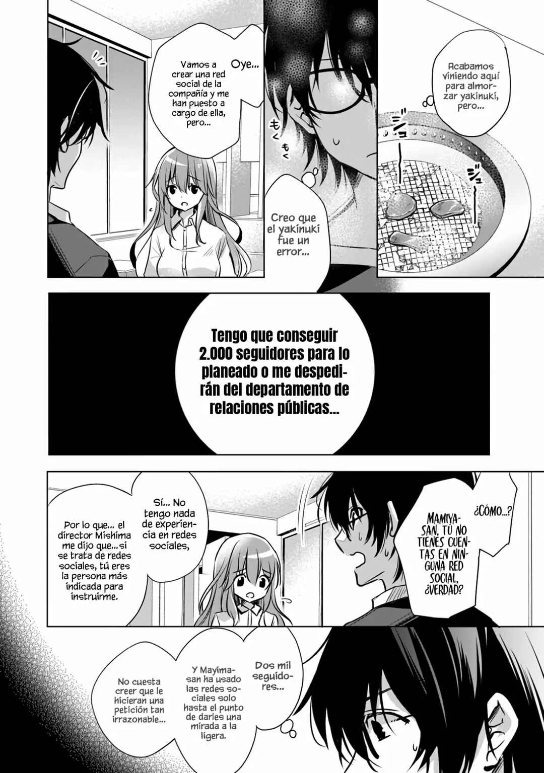Ponkotsu Kawaii Mamiya-san: Shanai no Bijin Kouhou ga Tonari no Seki ni Isuwaru Ken Capítulo 1 - Page 18
