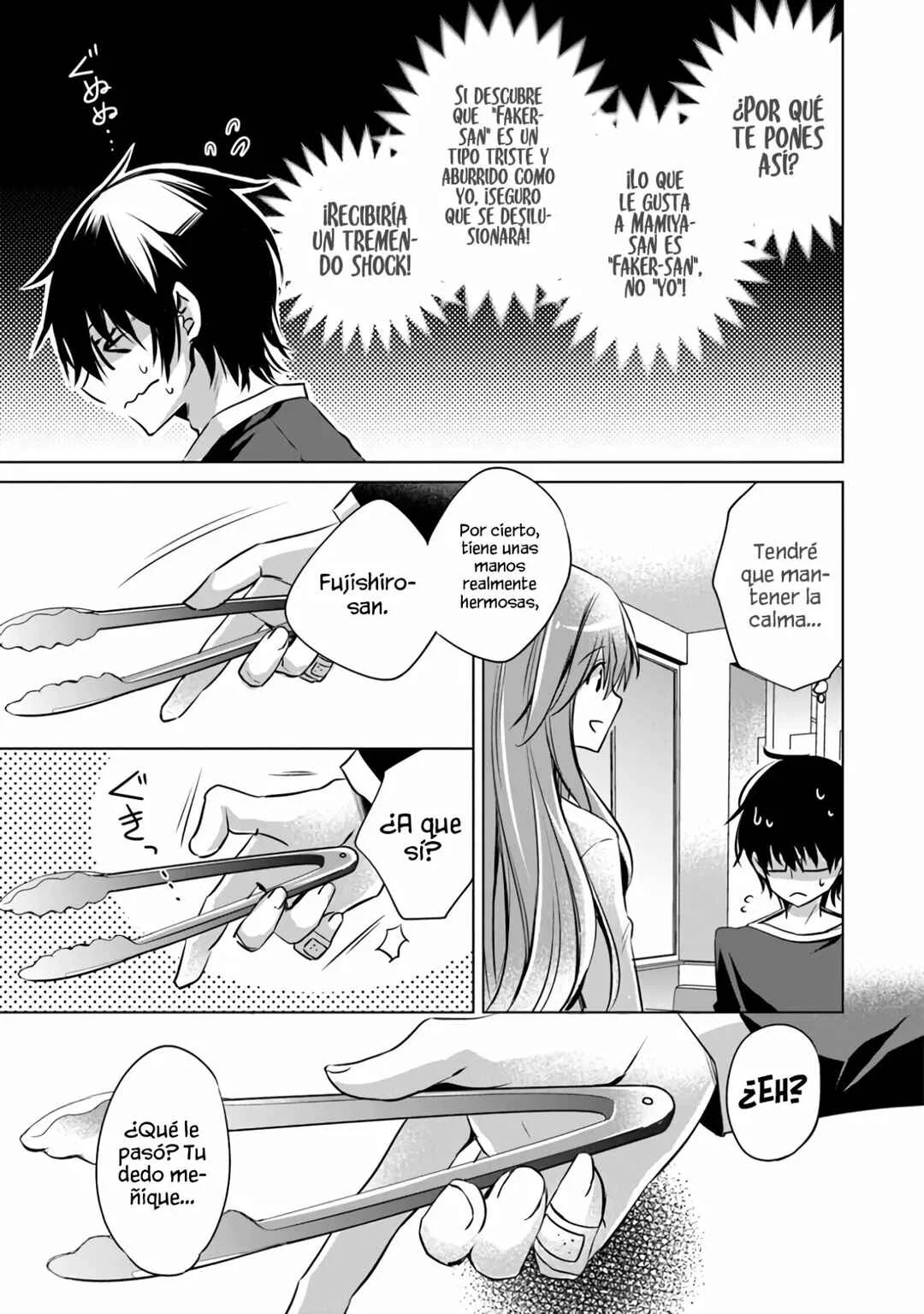 Ponkotsu Kawaii Mamiya-san: Shanai no Bijin Kouhou ga Tonari no Seki ni Isuwaru Ken Capítulo 1 - Page 27