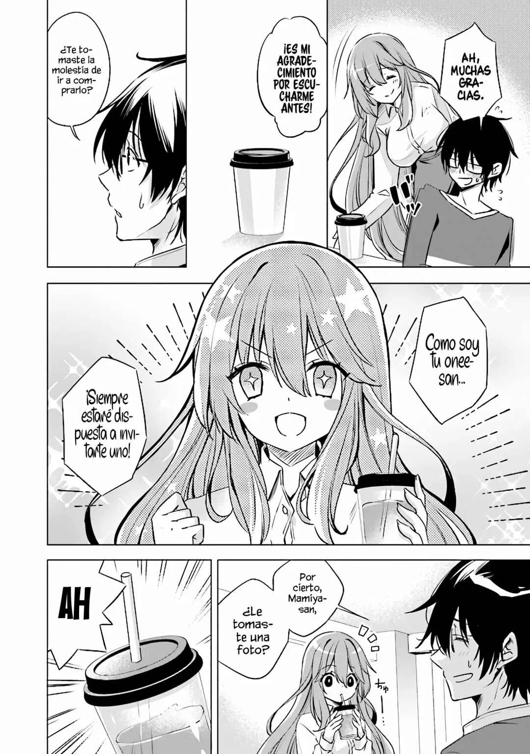 Ponkotsu Kawaii Mamiya-san: Shanai no Bijin Kouhou ga Tonari no Seki ni Isuwaru Ken Capítulo 2 - Page 4