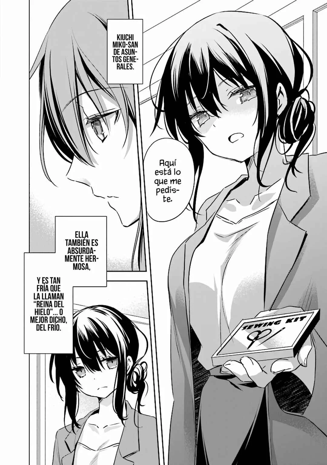 Ponkotsu Kawaii Mamiya-san: Shanai no Bijin Kouhou ga Tonari no Seki ni Isuwaru Ken Capítulo 2 - Page 8