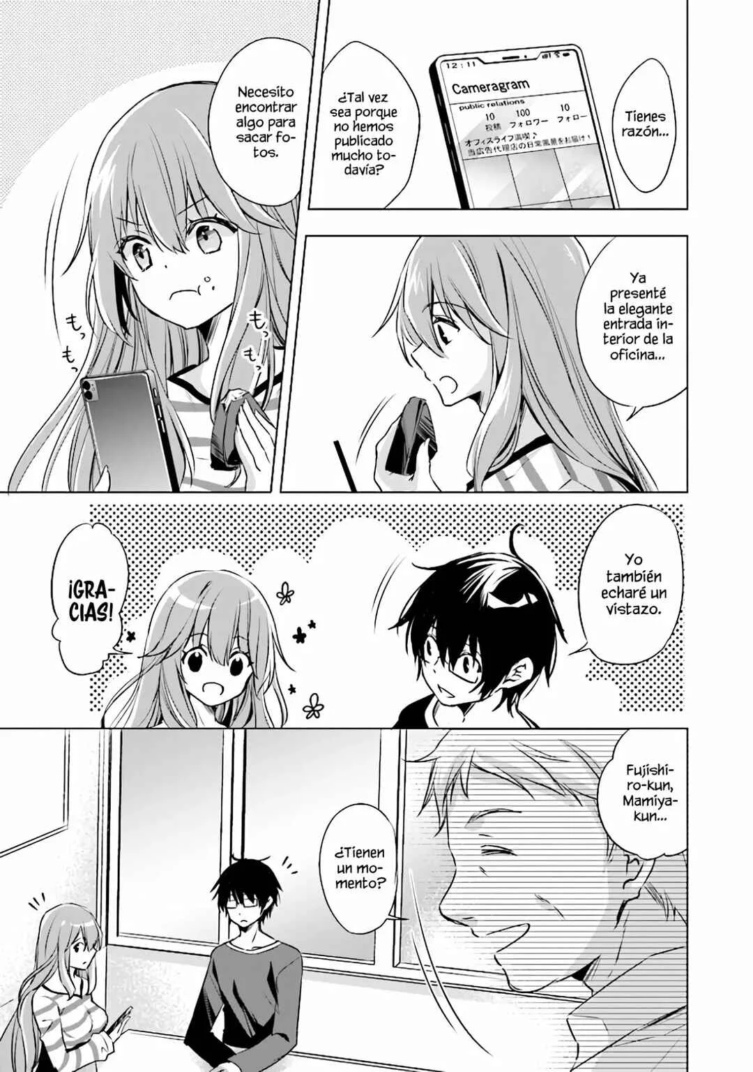 Ponkotsu Kawaii Mamiya-san: Shanai no Bijin Kouhou ga Tonari no Seki ni Isuwaru Ken Capítulo 2 - Page 19