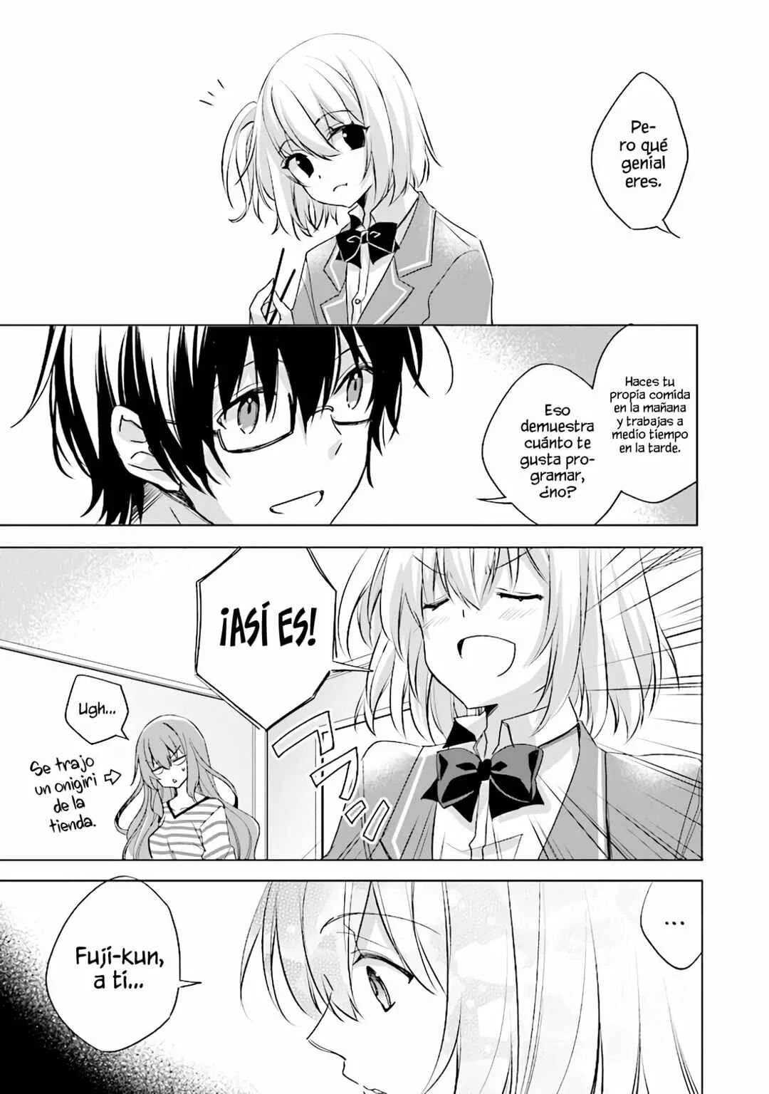 Ponkotsu Kawaii Mamiya-san: Shanai no Bijin Kouhou ga Tonari no Seki ni Isuwaru Ken Capítulo 3 - Page 9