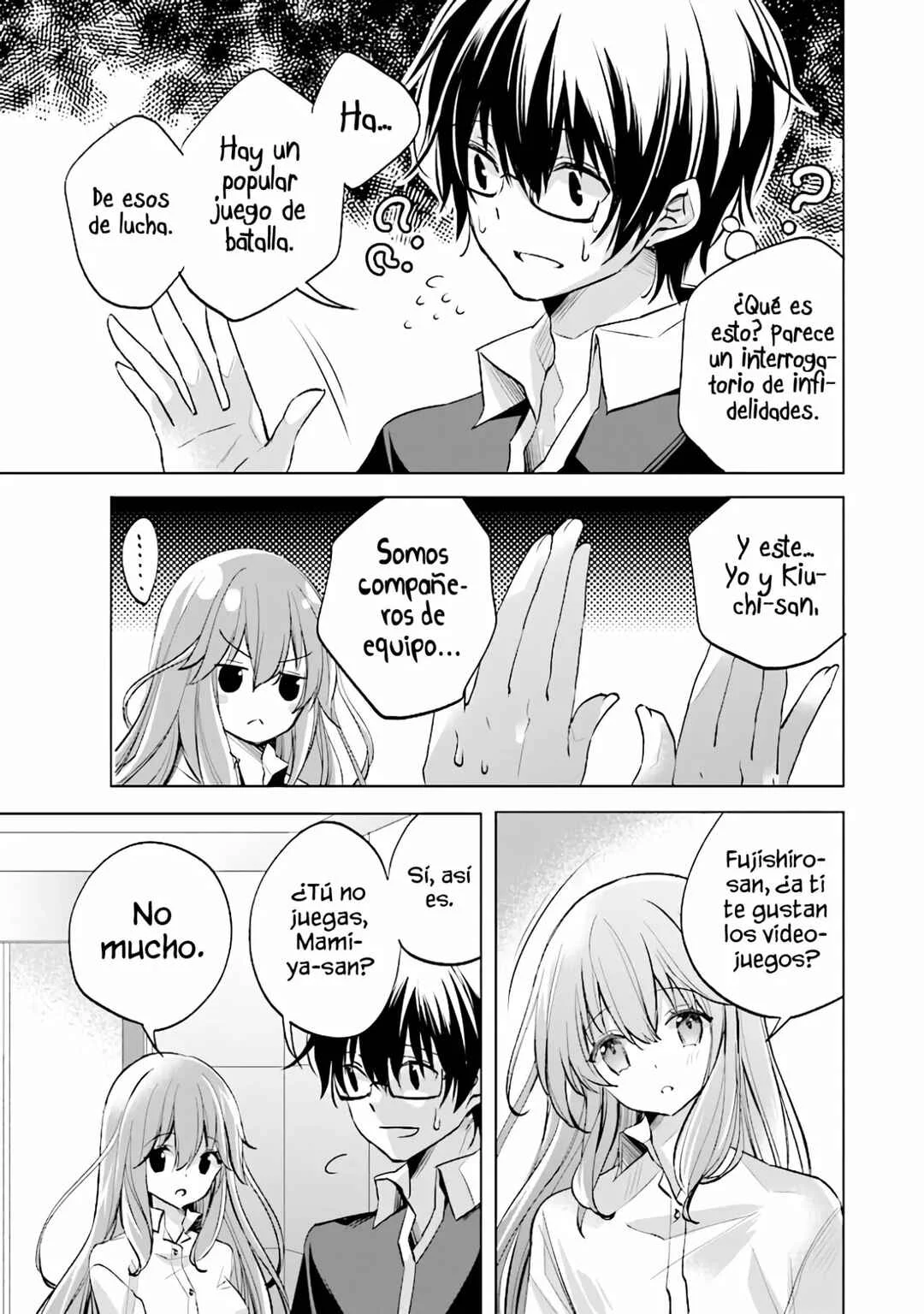 Ponkotsu Kawaii Mamiya-san: Shanai no Bijin Kouhou ga Tonari no Seki ni Isuwaru Ken Capítulo 4 - Page 19