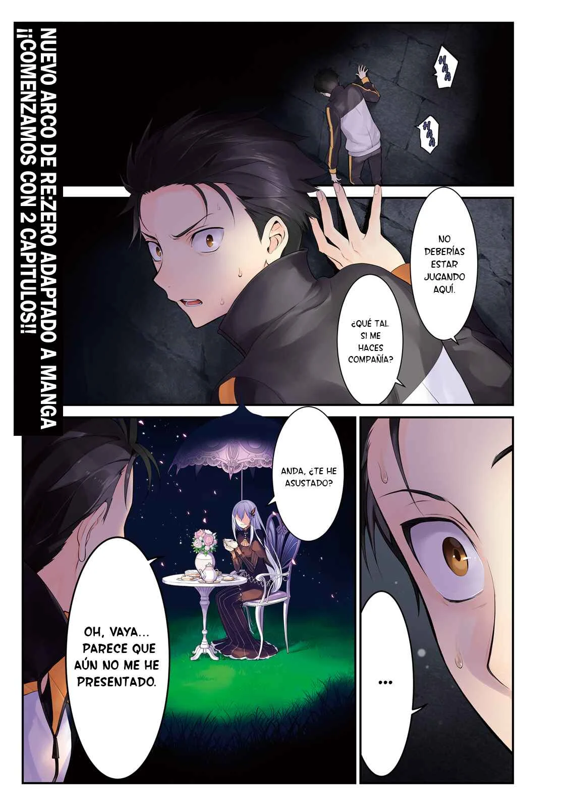 Re:Zero kara Hajimeru Isekai Seikatsu: Dai 4-shou—Seiiki to Gouyoku no Majo Capítulo 1: El Lugar al que regresaron - Page 1