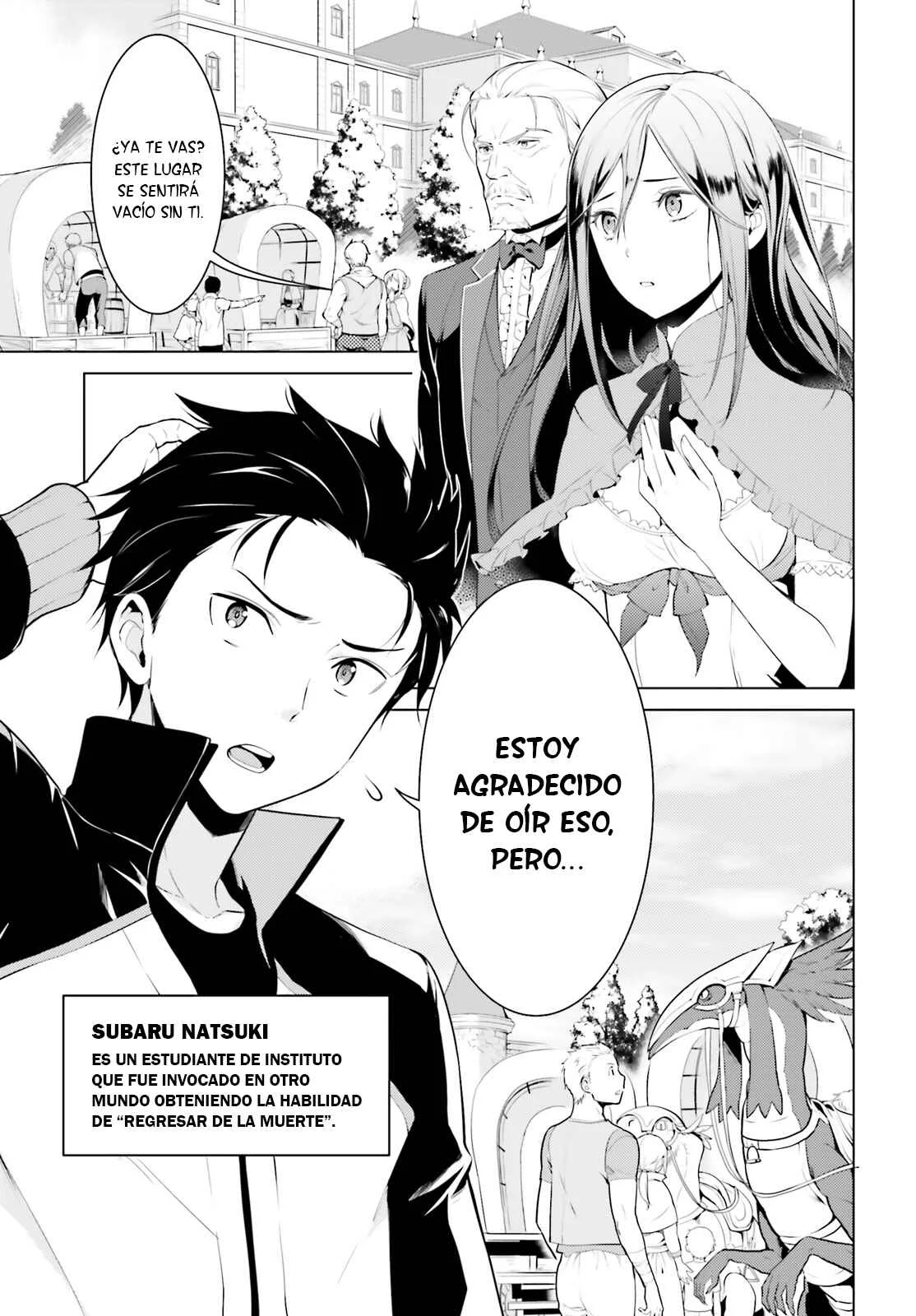 Re:Zero kara Hajimeru Isekai Seikatsu: Dai 4-shou—Seiiki to Gouyoku no Majo Capítulo 1: El Lugar al que regresaron - Page 2
