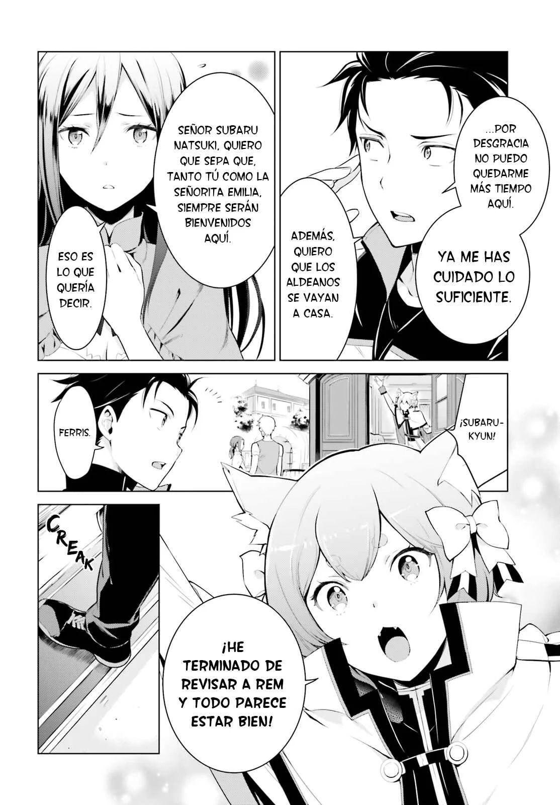 Re:Zero kara Hajimeru Isekai Seikatsu: Dai 4-shou—Seiiki to Gouyoku no Majo Capítulo 1: El Lugar al que regresaron - Page 3