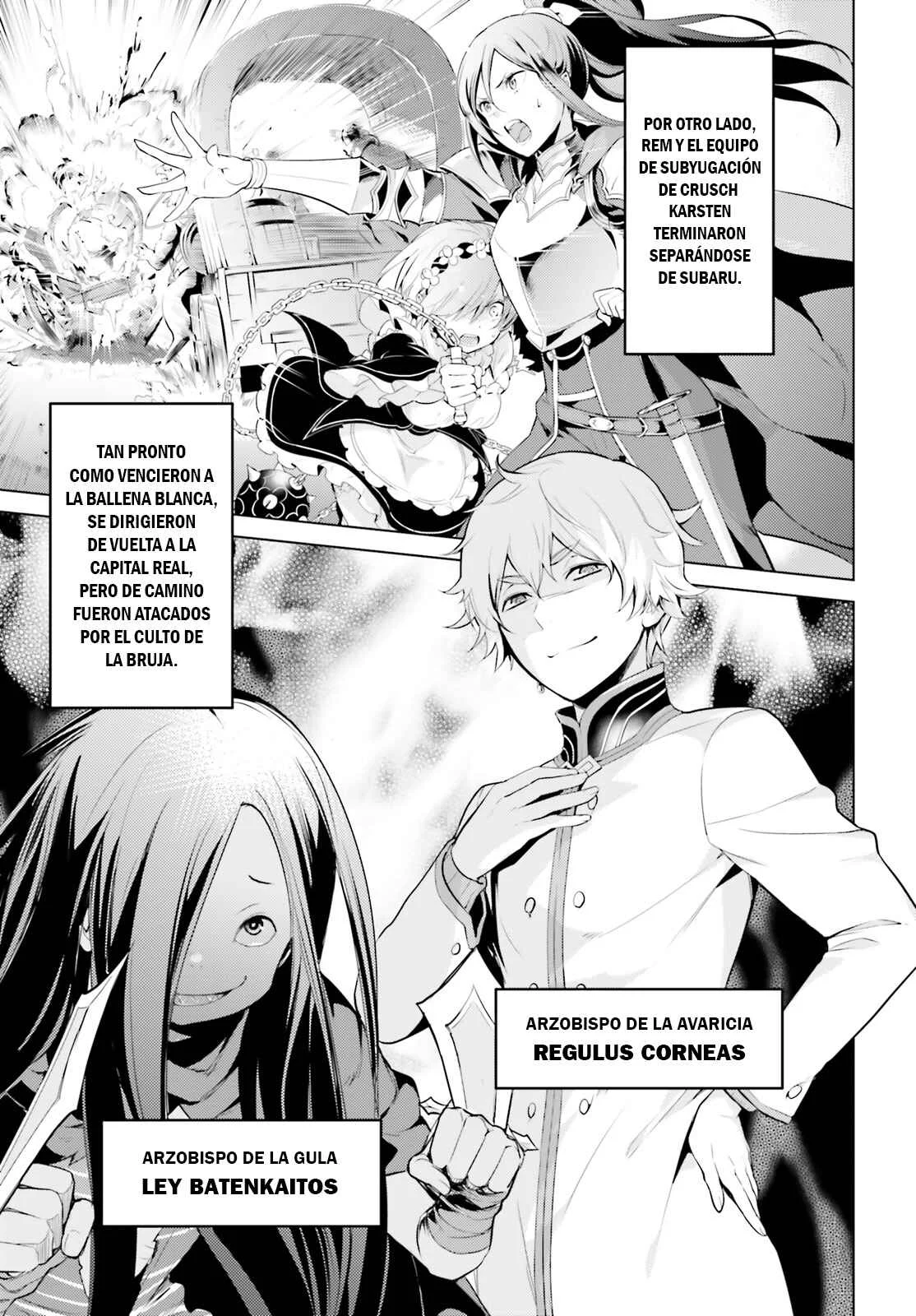 Re:Zero kara Hajimeru Isekai Seikatsu: Dai 4-shou—Seiiki to Gouyoku no Majo Capítulo 1: El Lugar al que regresaron - Page 6