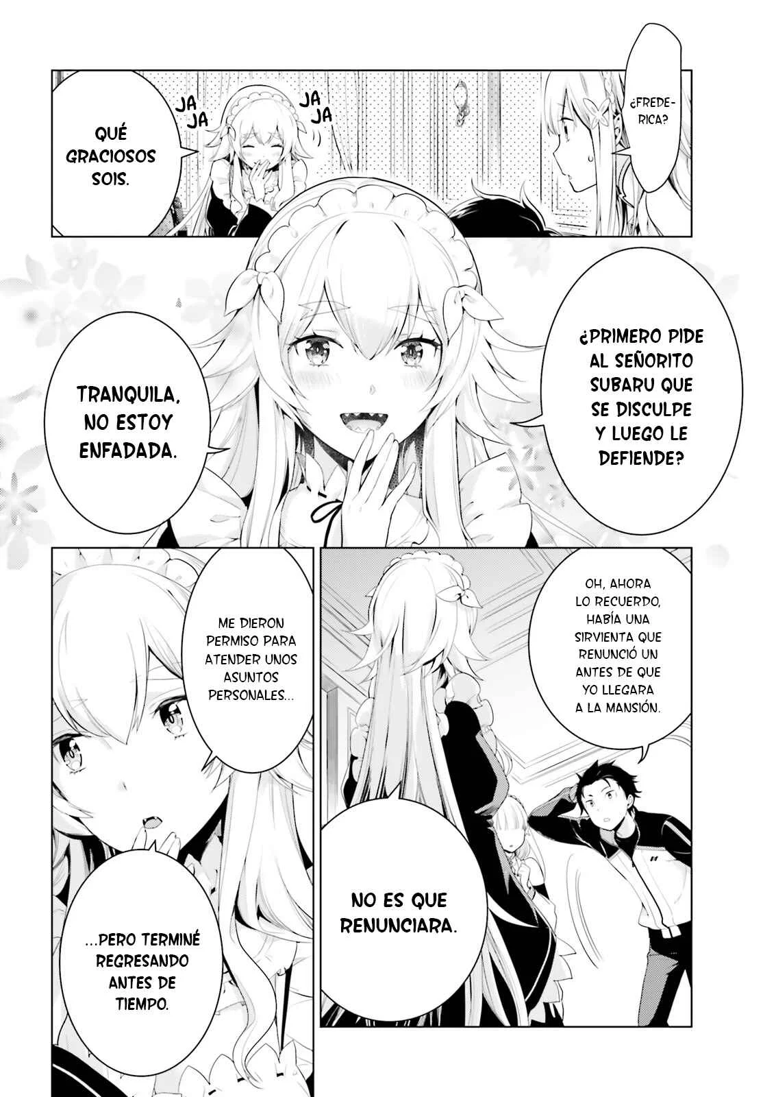 Re:Zero kara Hajimeru Isekai Seikatsu: Dai 4-shou—Seiiki to Gouyoku no Majo Capítulo 2: Reencuentros y transcursos - Page 4
