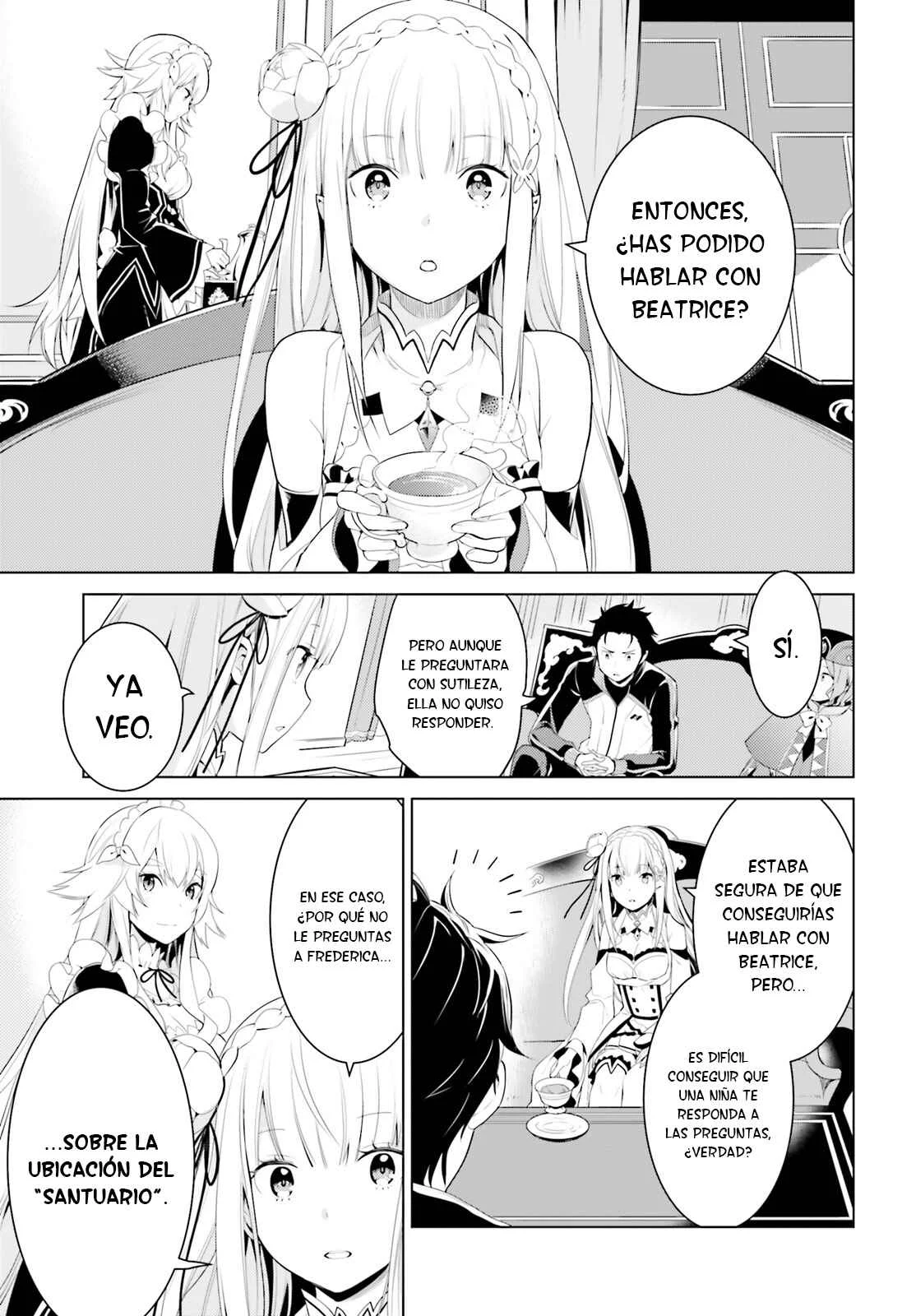 Re:Zero kara Hajimeru Isekai Seikatsu: Dai 4-shou—Seiiki to Gouyoku no Majo Capítulo 2: Reencuentros y transcursos - Page 27