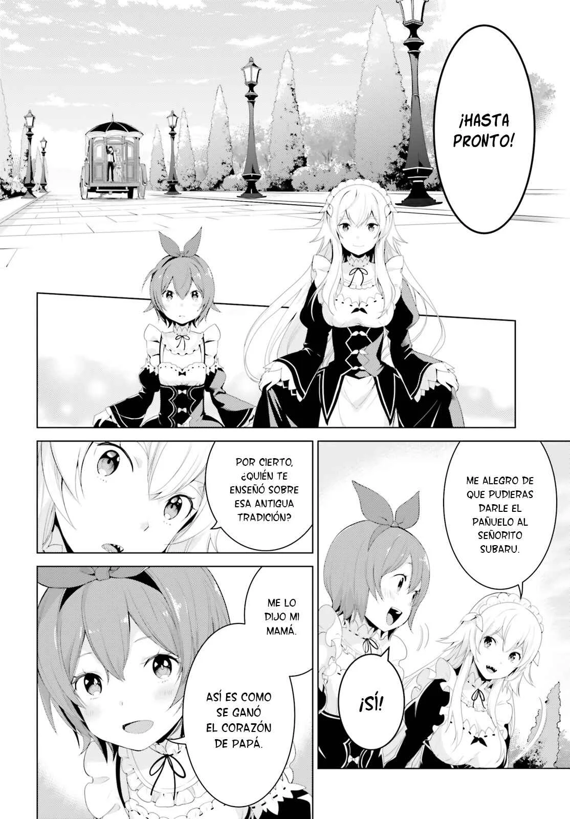Re:Zero kara Hajimeru Isekai Seikatsu: Dai 4-shou—Seiiki to Gouyoku no Majo Capítulo 3: Sed de conocimiento encarnada - Page 1