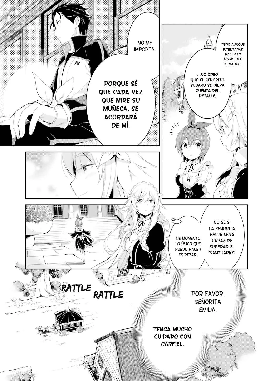 Re:Zero kara Hajimeru Isekai Seikatsu: Dai 4-shou—Seiiki to Gouyoku no Majo Capítulo 3: Sed de conocimiento encarnada - Page 2
