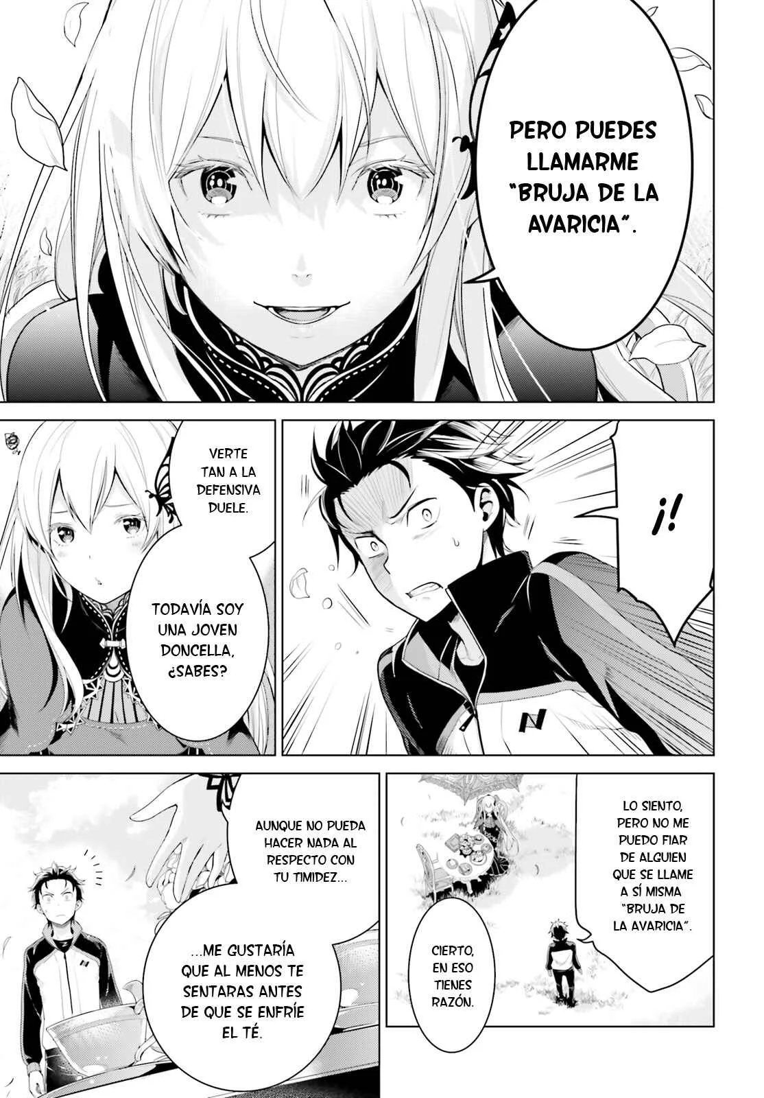 Re:Zero kara Hajimeru Isekai Seikatsu: Dai 4-shou—Seiiki to Gouyoku no Majo Capítulo 3: Sed de conocimiento encarnada - Page 18