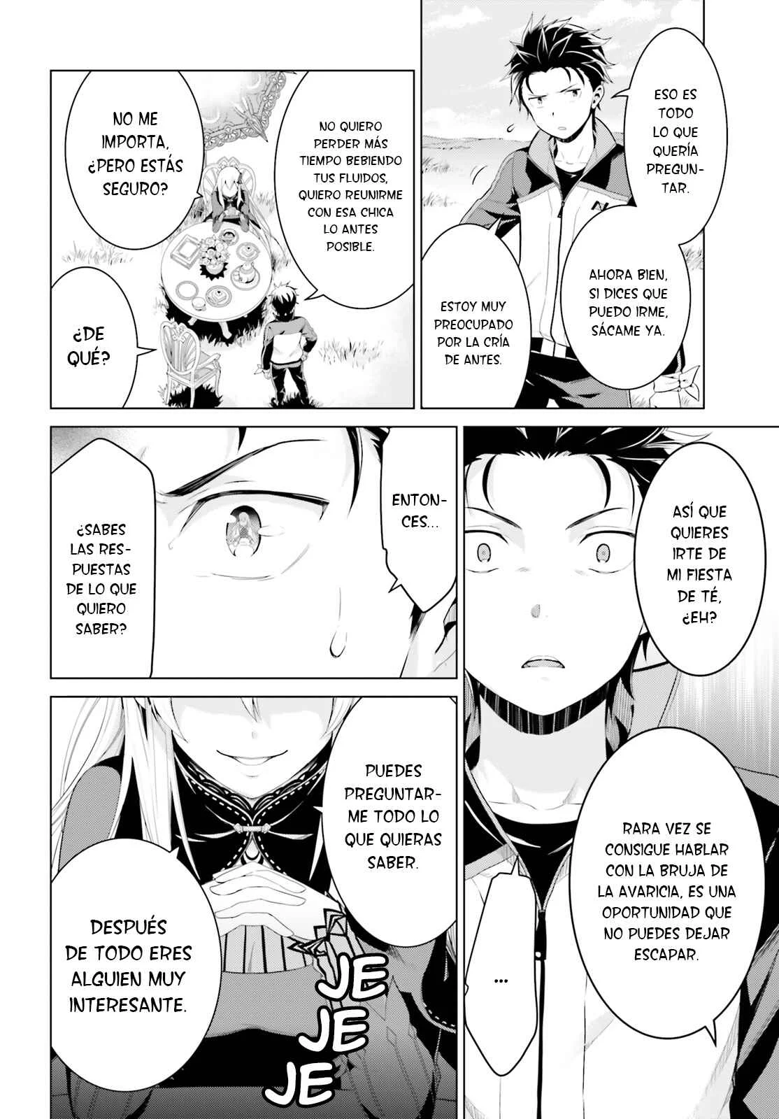Re:Zero kara Hajimeru Isekai Seikatsu: Dai 4-shou—Seiiki to Gouyoku no Majo Capítulo 3: Sed de conocimiento encarnada - Page 27