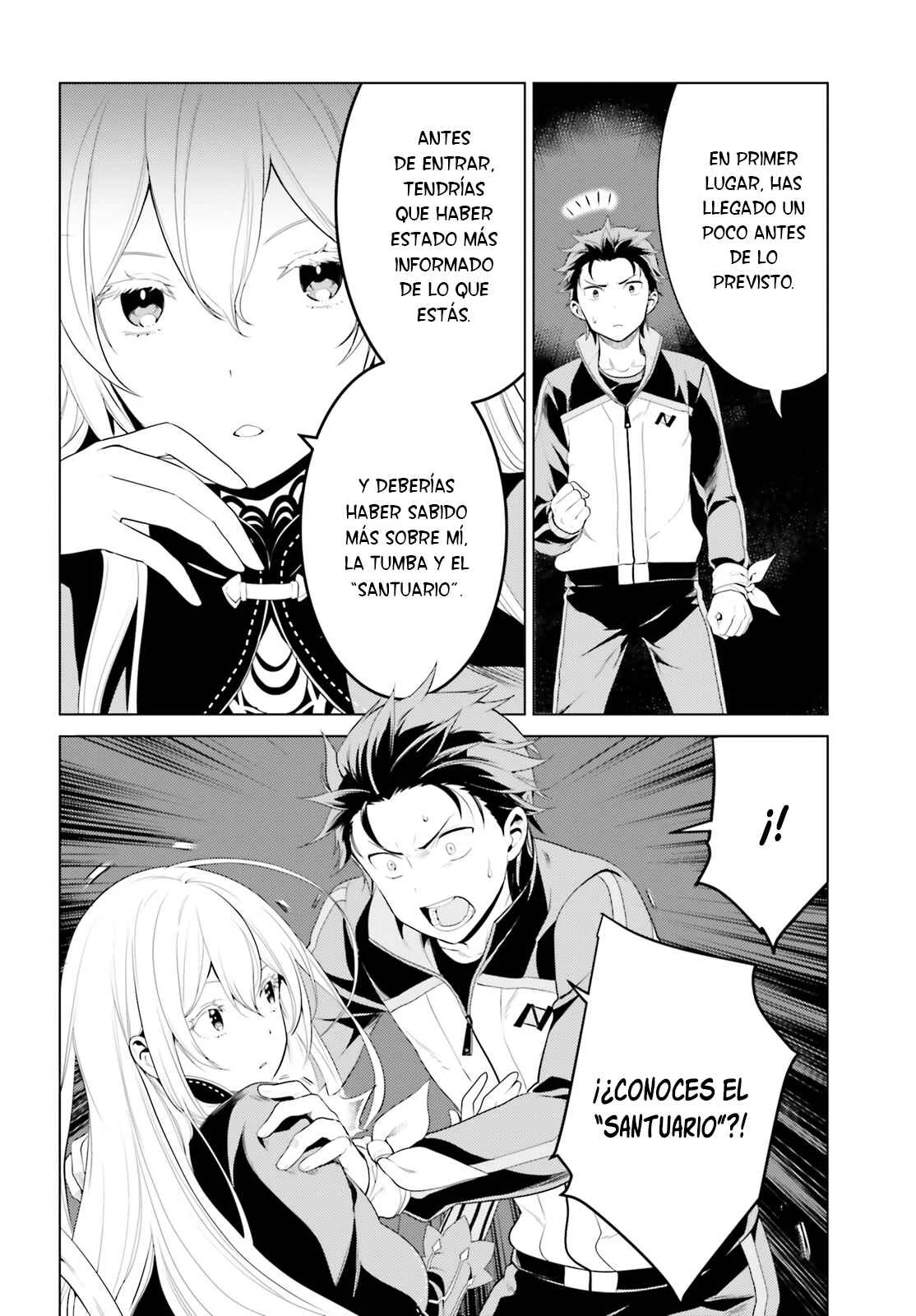 Re:Zero kara Hajimeru Isekai Seikatsu: Dai 4-shou—Seiiki to Gouyoku no Majo Capítulo 3: Sed de conocimiento encarnada - Page 34