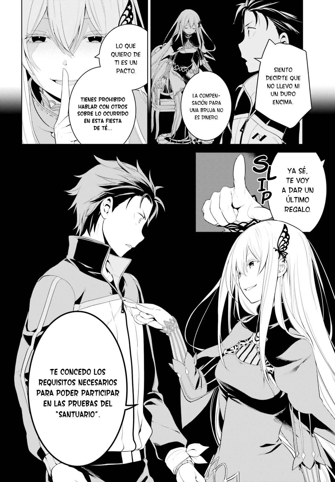 Re:Zero kara Hajimeru Isekai Seikatsu: Dai 4-shou—Seiiki to Gouyoku no Majo Capítulo 3: Sed de conocimiento encarnada - Page 38