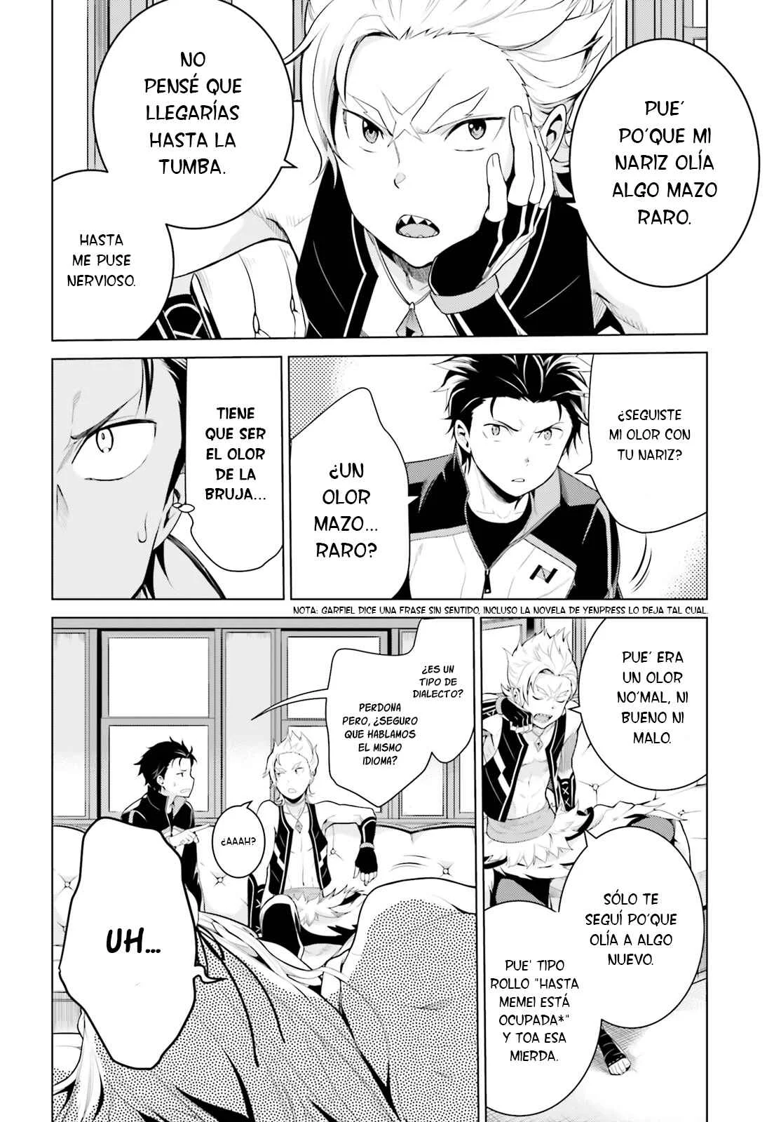 Re:Zero kara Hajimeru Isekai Seikatsu: Dai 4-shou—Seiiki to Gouyoku no Majo Capítulo 4: La tan esperada reunión - Page 12